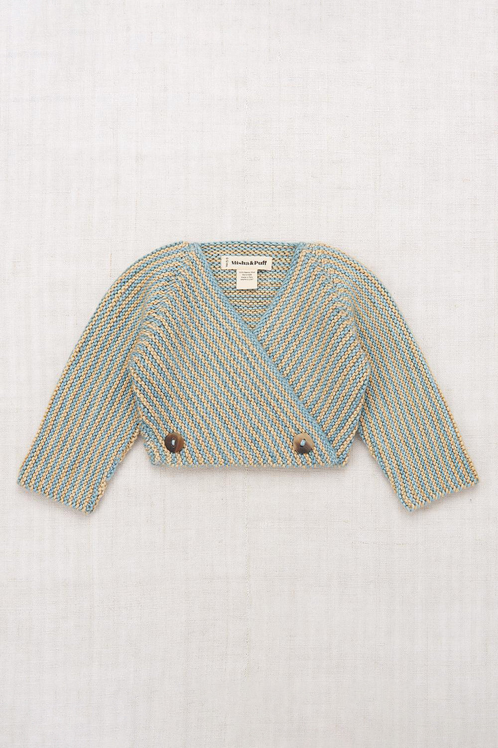 Baby Dovetail Crossover Cardigan