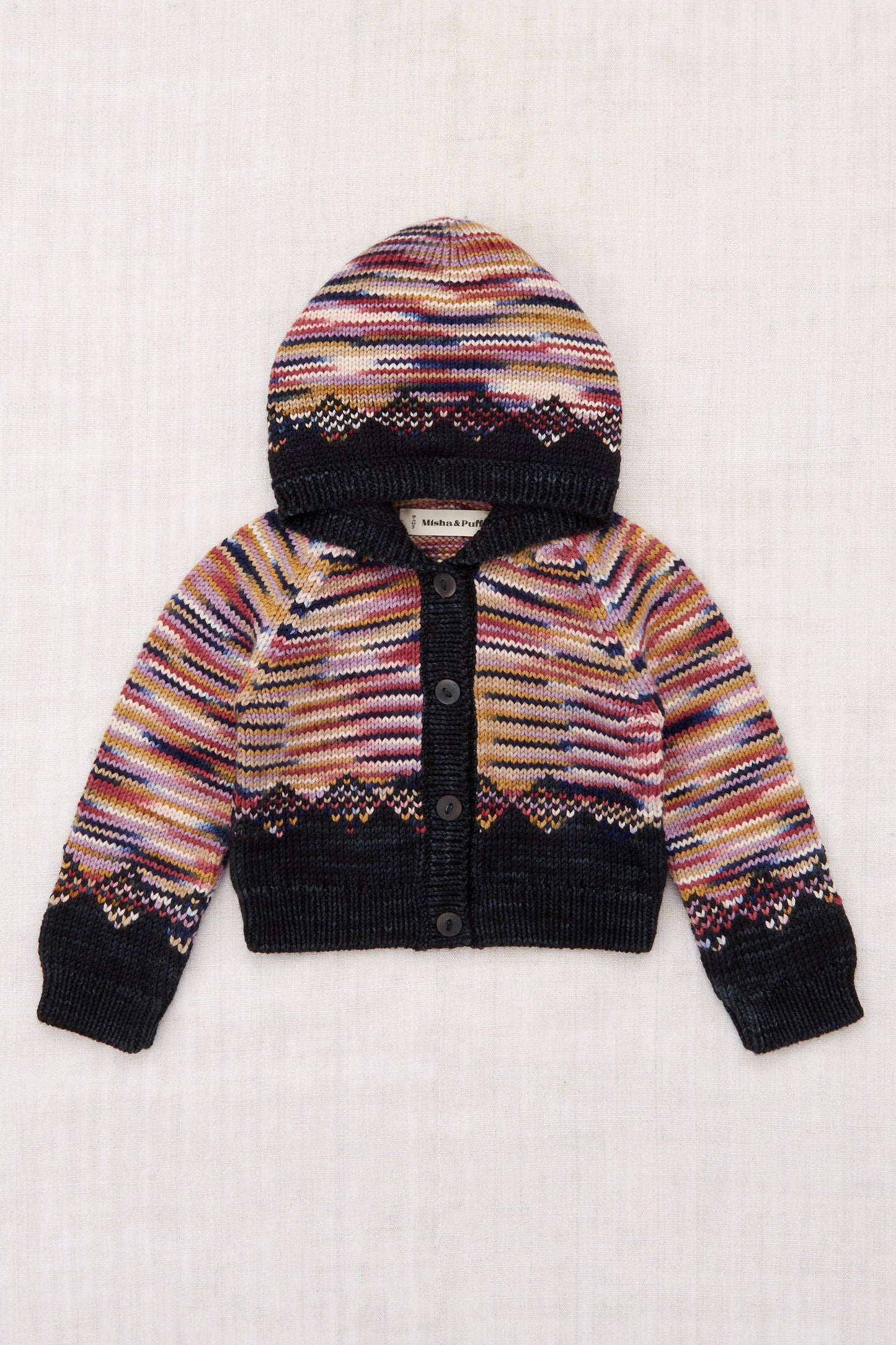 Baby Pinecone Hooded Cardigan