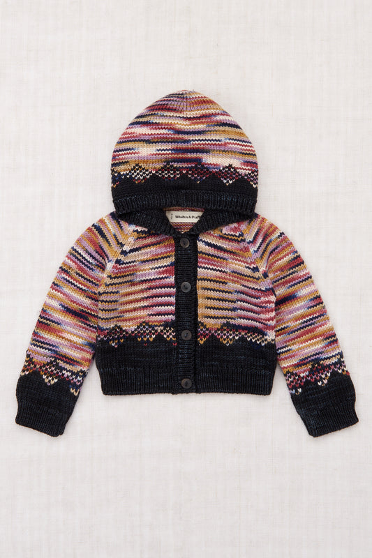 Baby Pinecone Hooded Cardigan