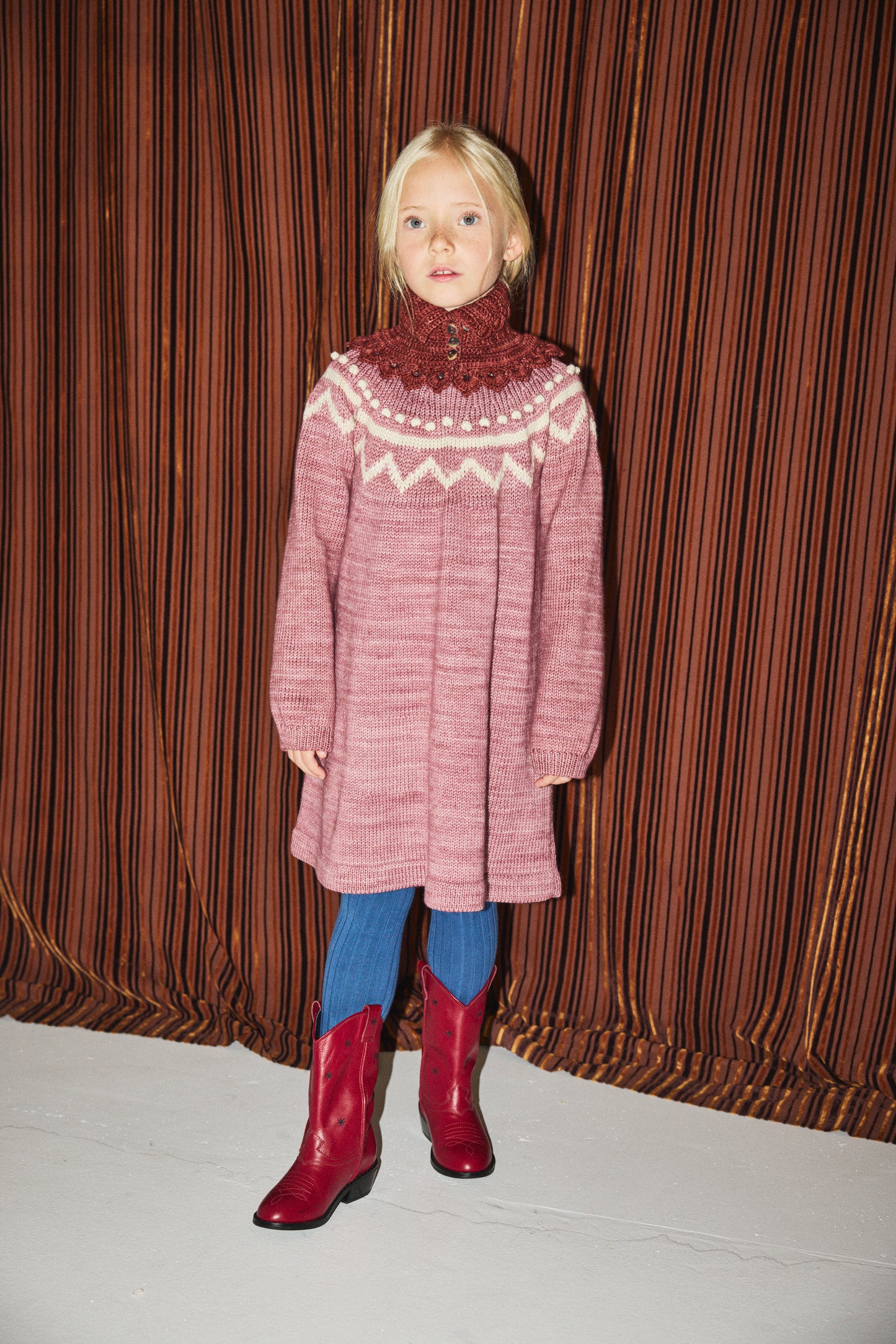 Crochet Button Collar