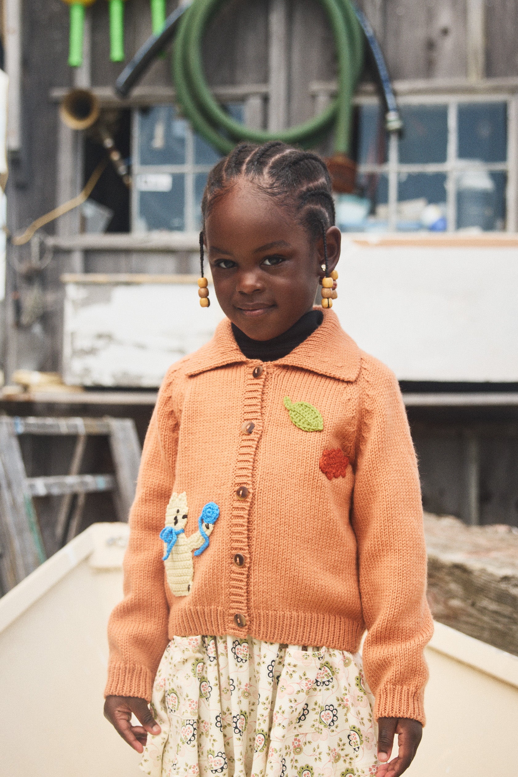 Meadow Motley Cardigan – Misha & Puff