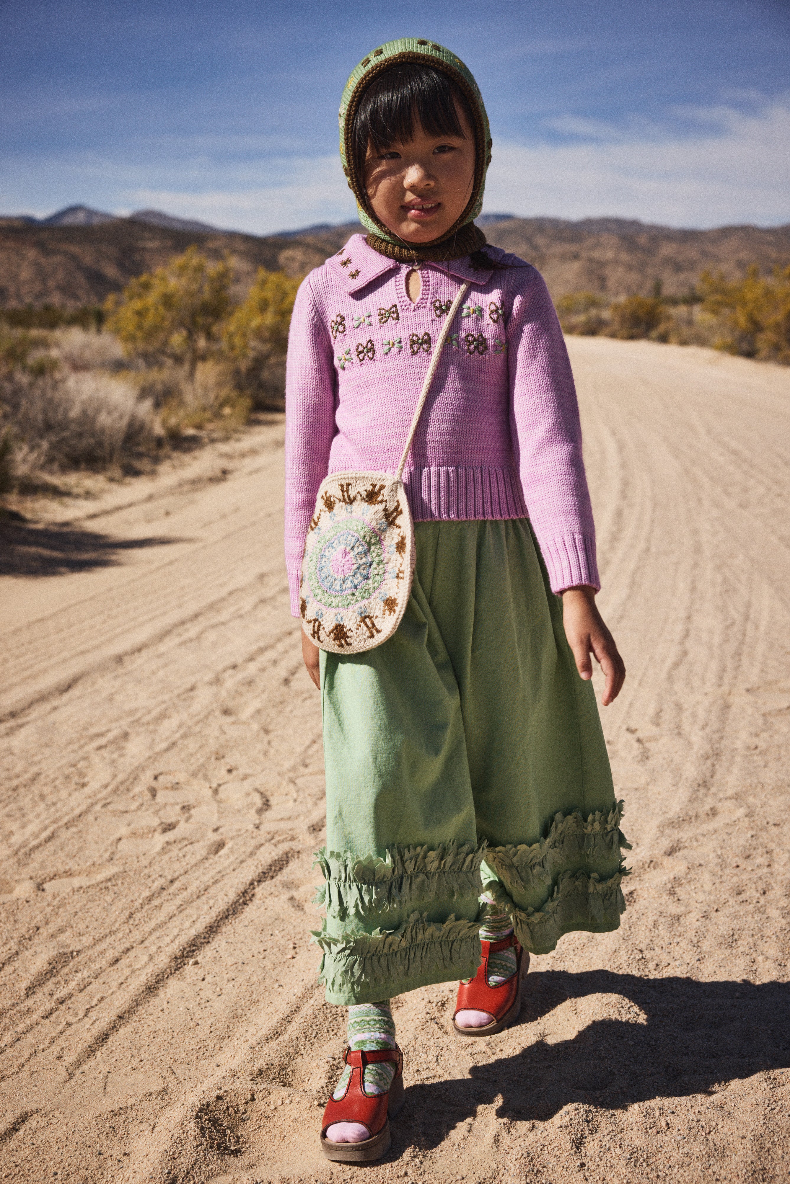 Constance Ruffle Trousers – Misha & Puff