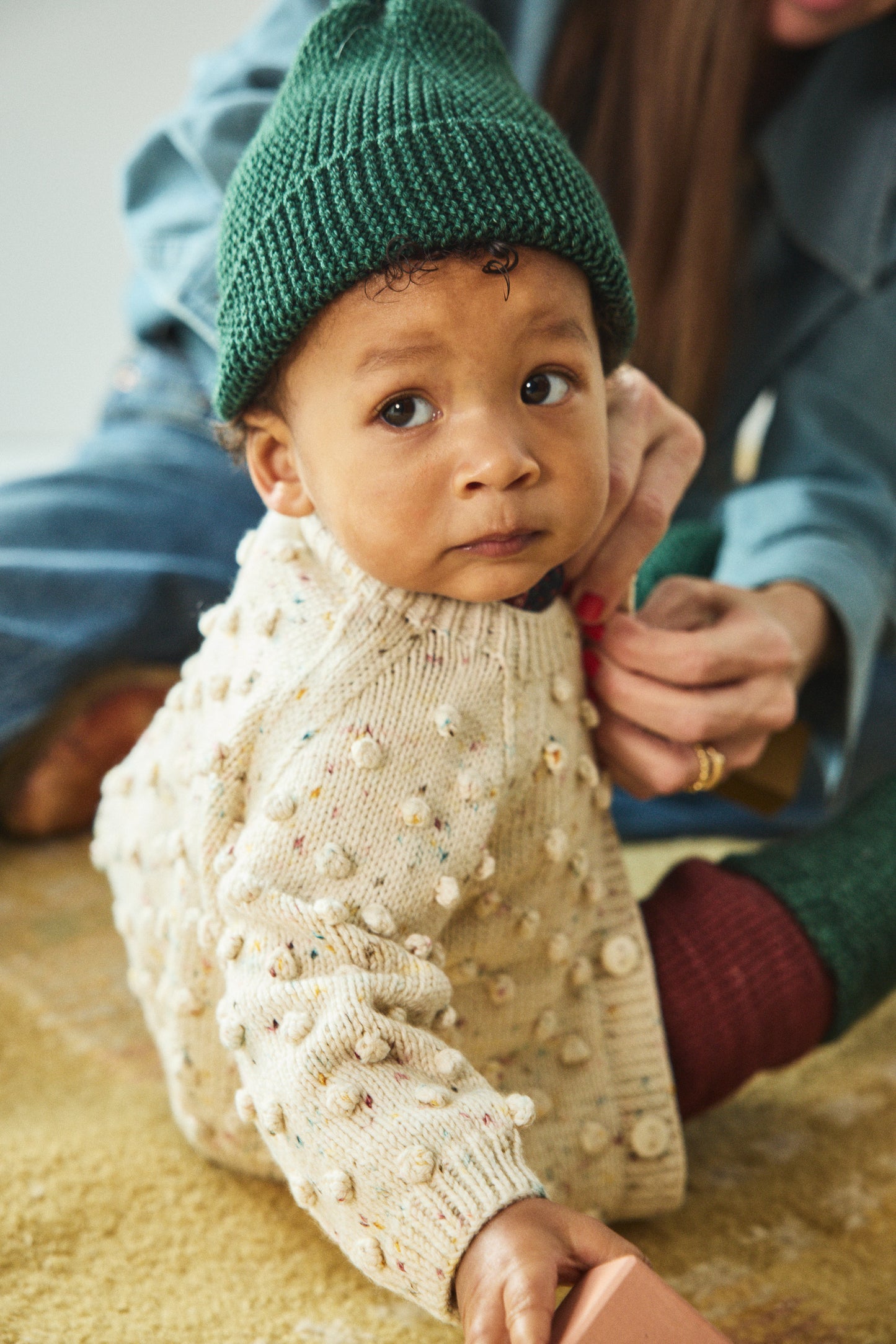 Baby Popcorn Cardigan