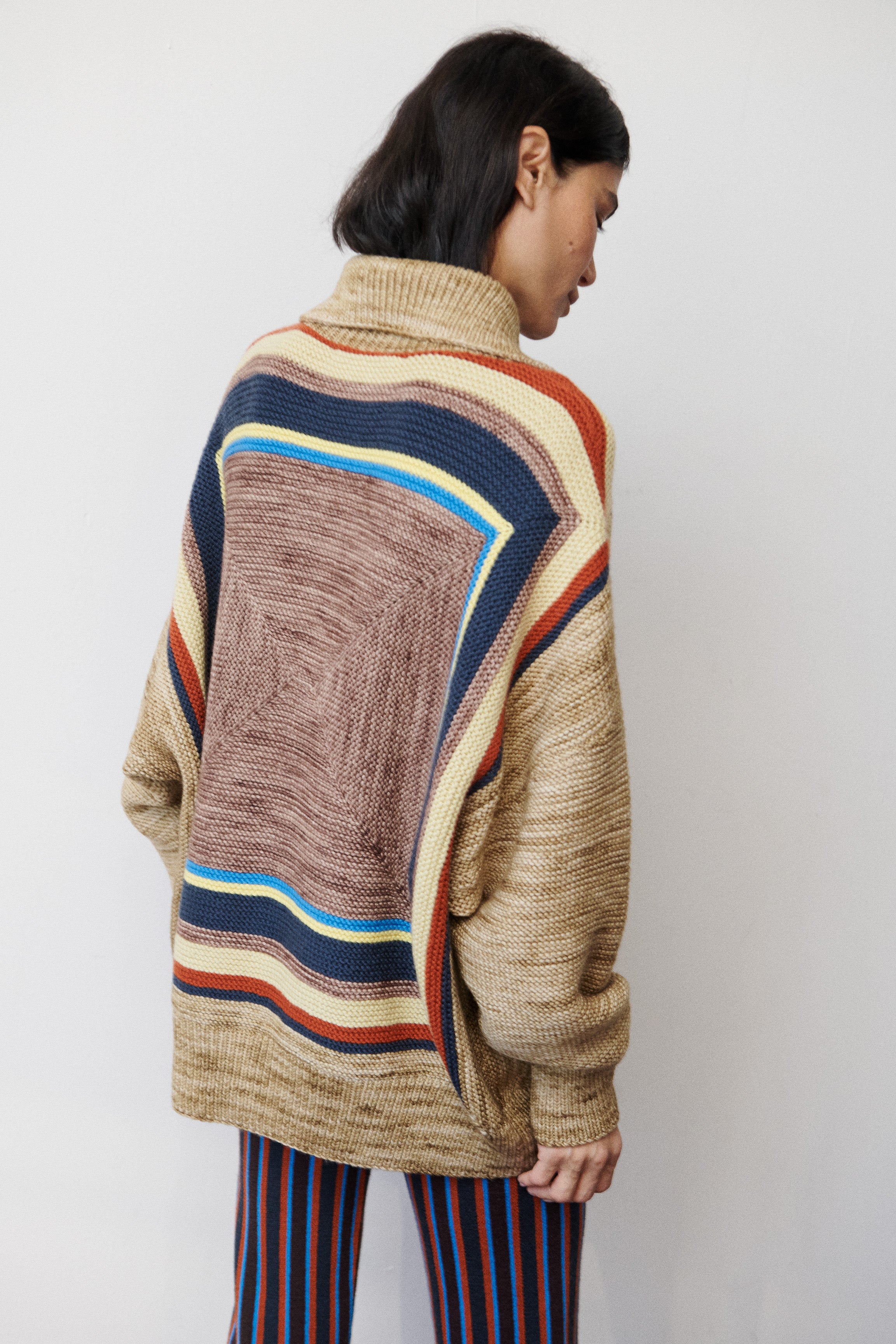 Log Cabin Sweater – Misha & Puff