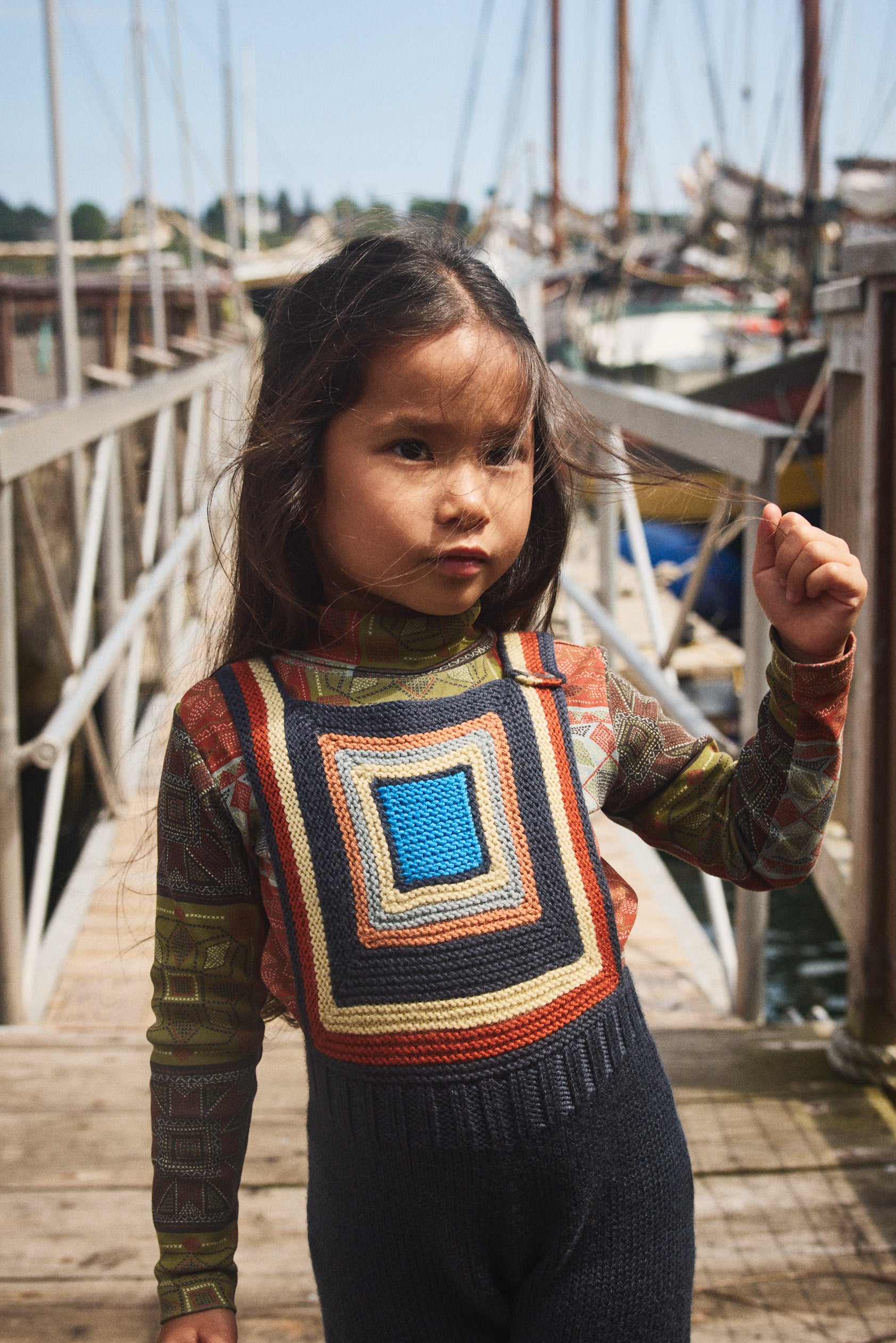 Log Cabin Overall – Misha & Puff