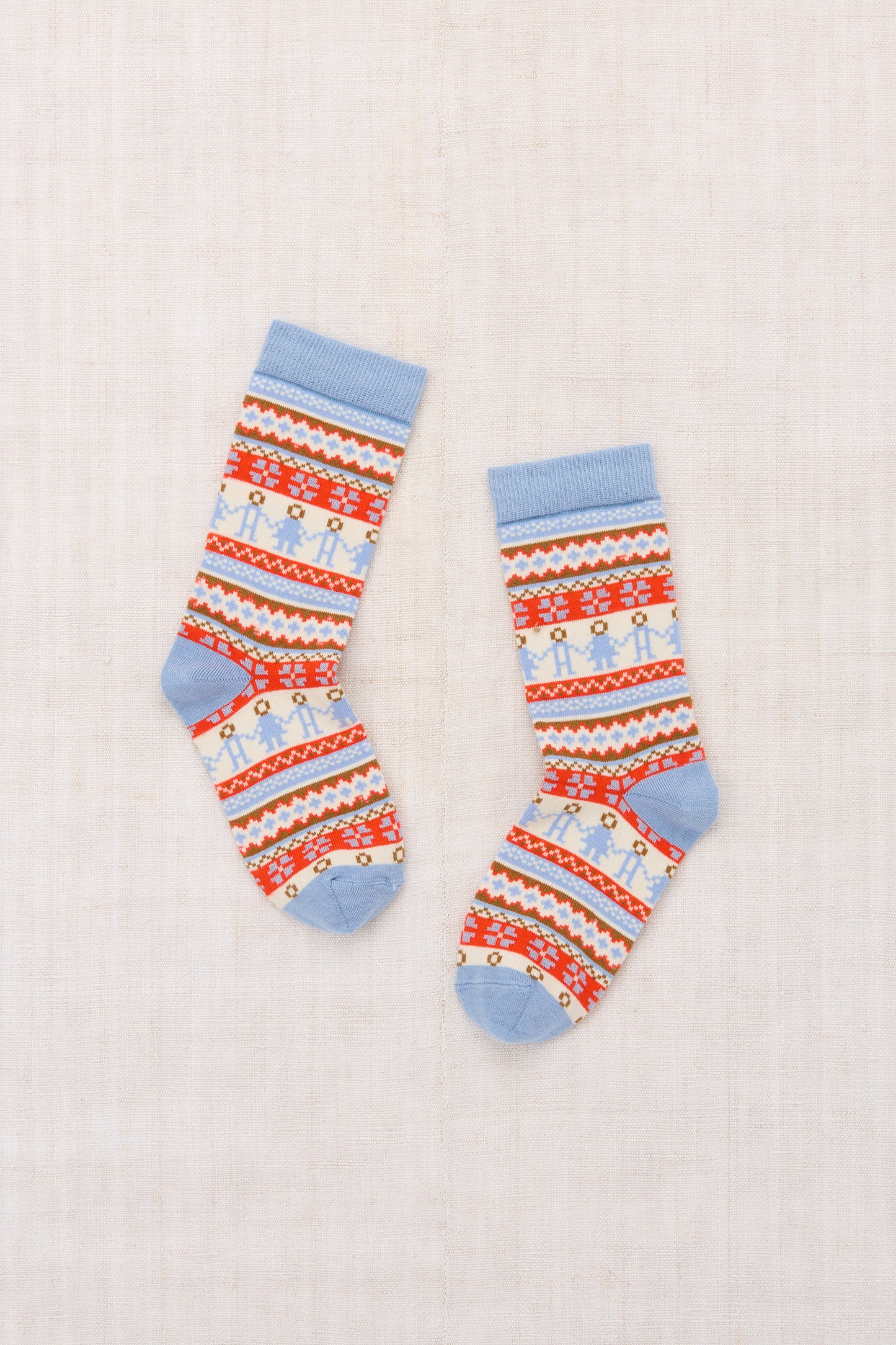 People Fair Isle Ankle Sock