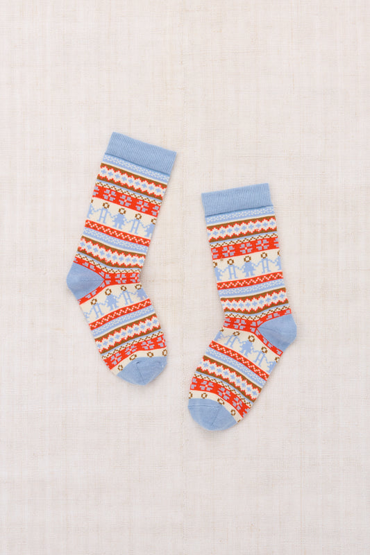 People Fair Isle Ankle Sock