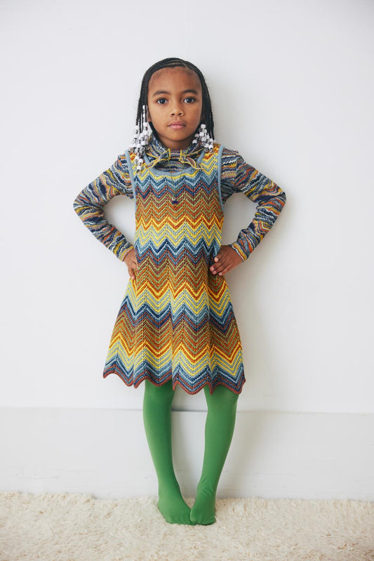 Parlor Chevron Dress