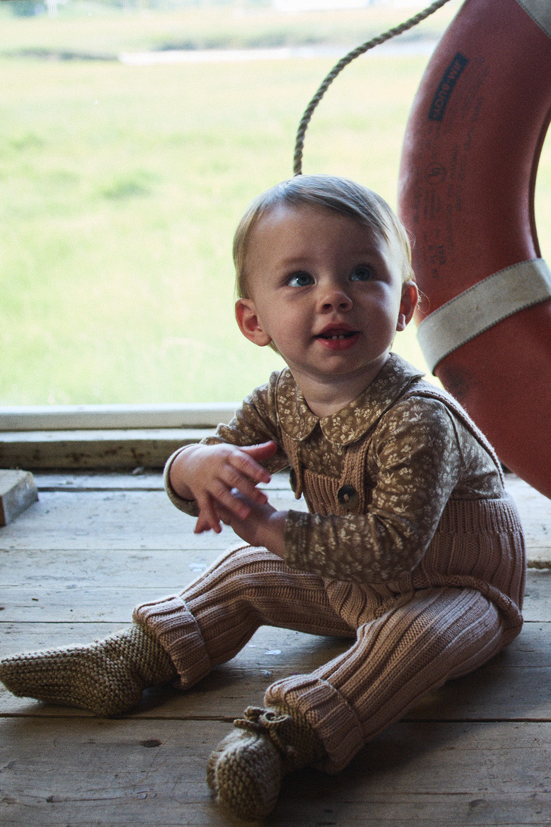 Baby Petit Collar Onesie – Misha & Puff