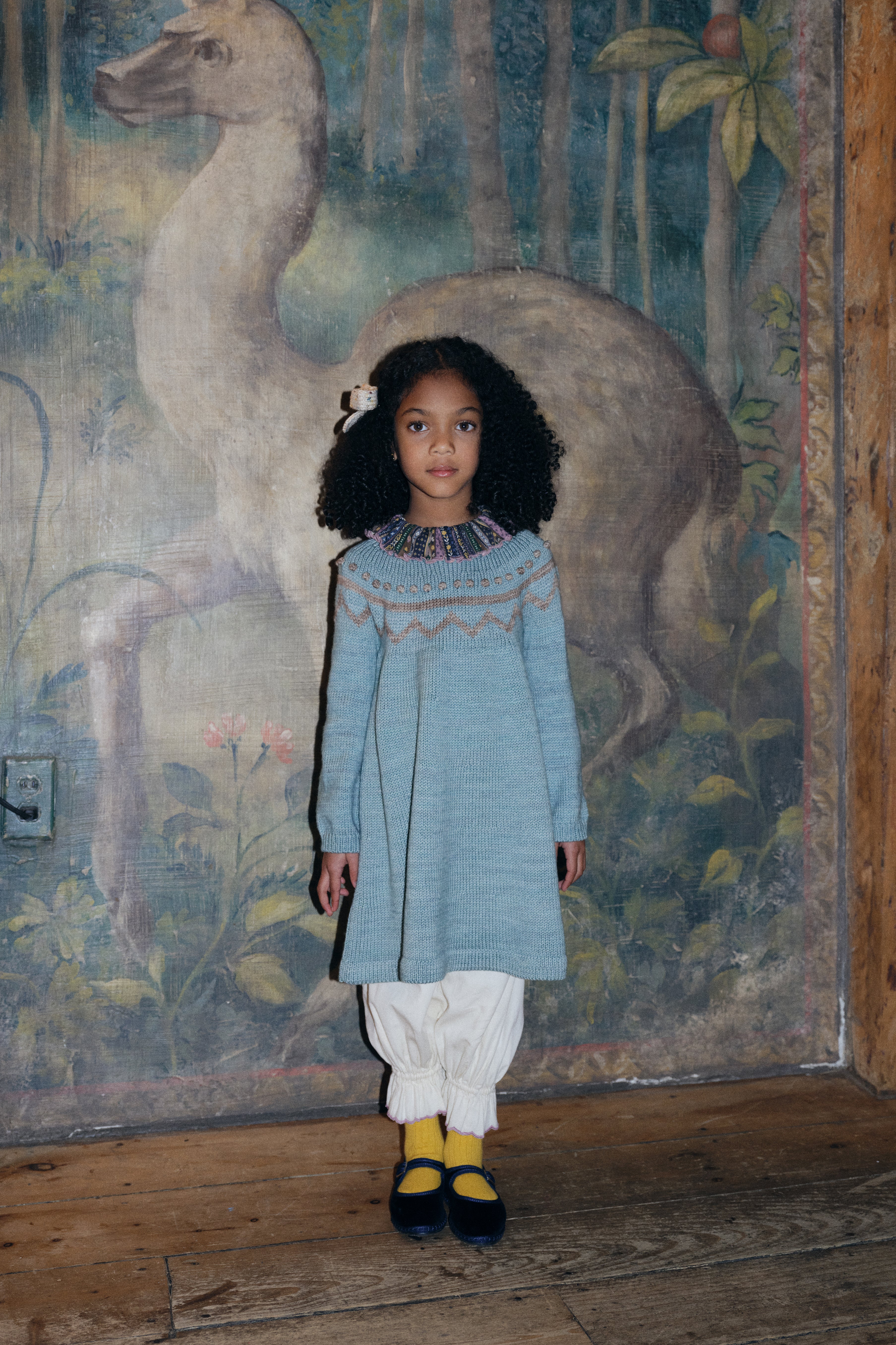 ワンピース MISHA&PUFF Ruffle Sleeve Dress 6Y misha&puff Ruffle Sleeve Dress 6y