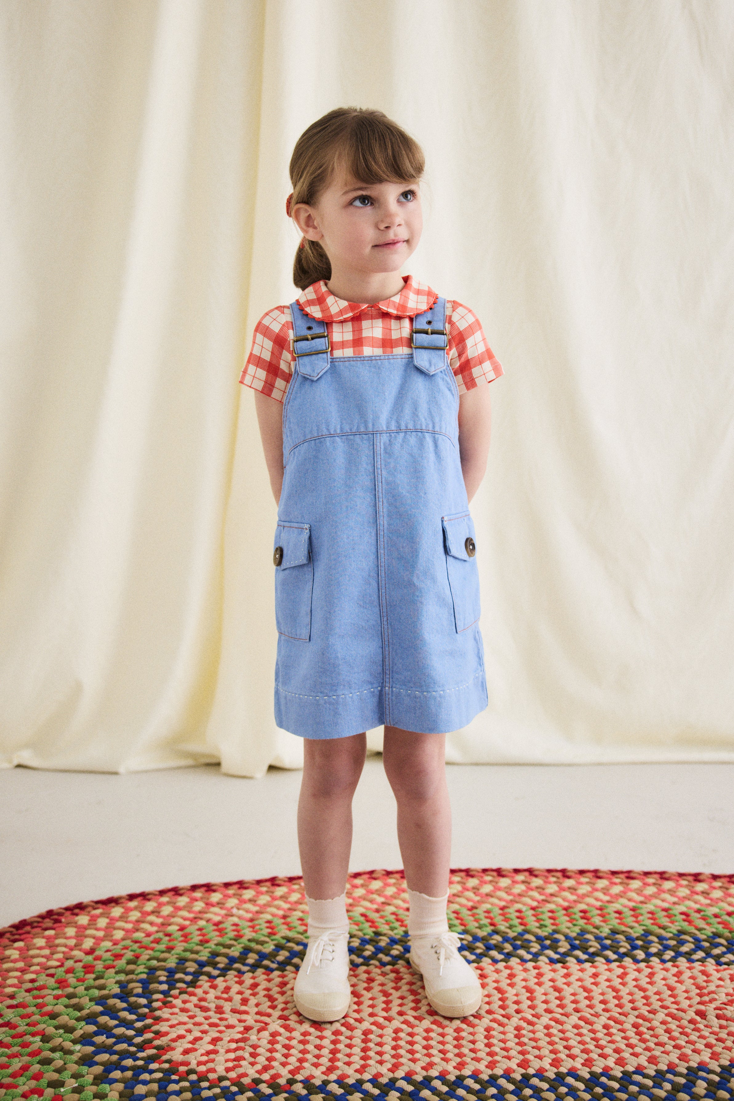 Buckle Jumper Dress – Misha & Puff