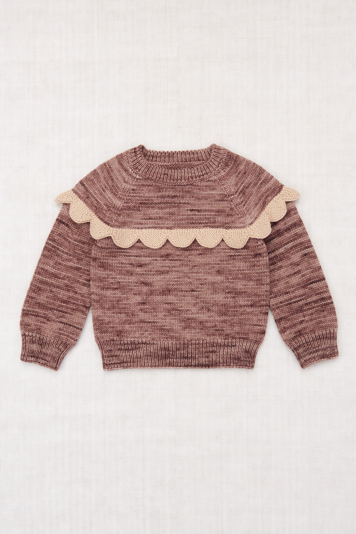Scallop Yoke Sweater