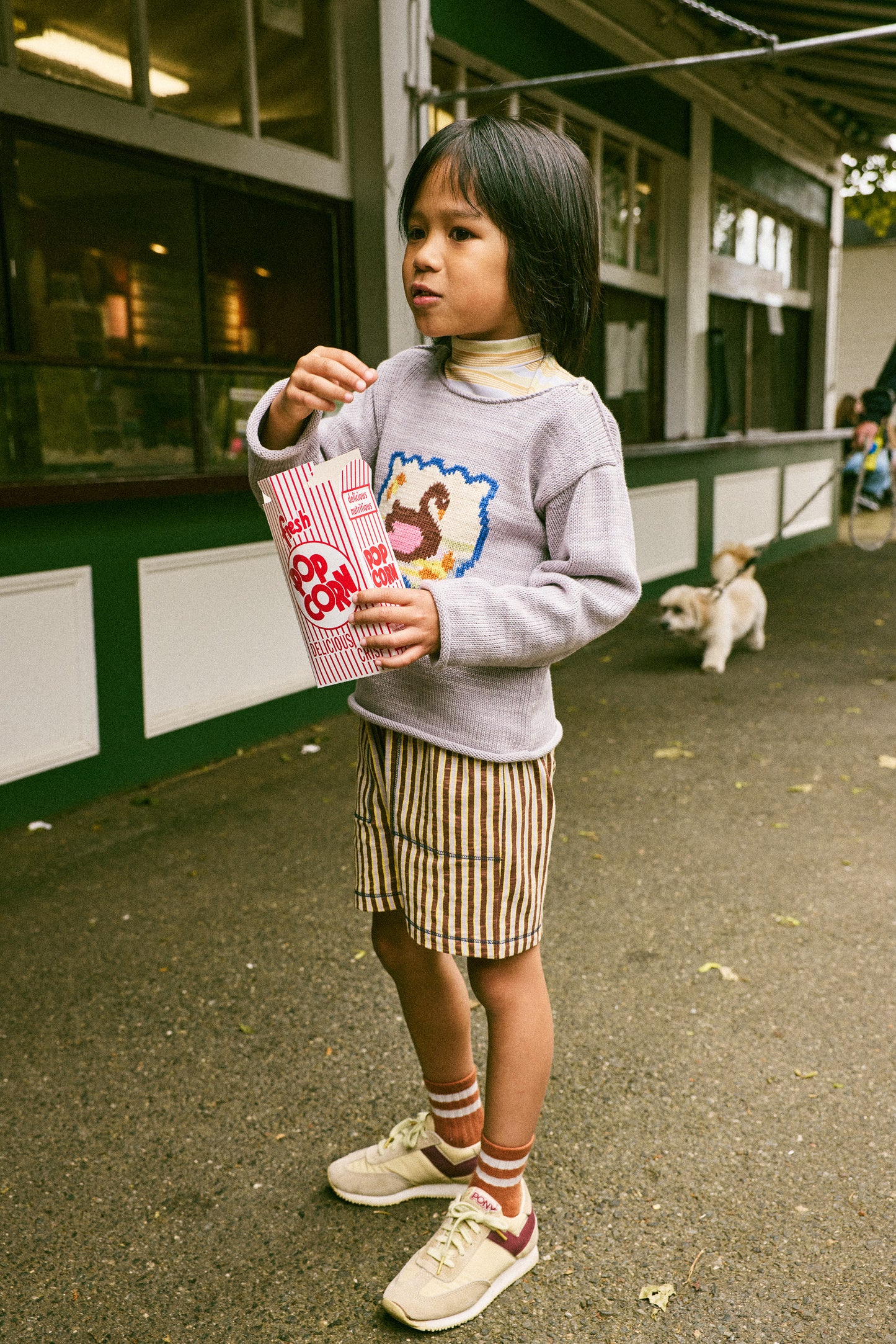 Swan Boatneck Sweater