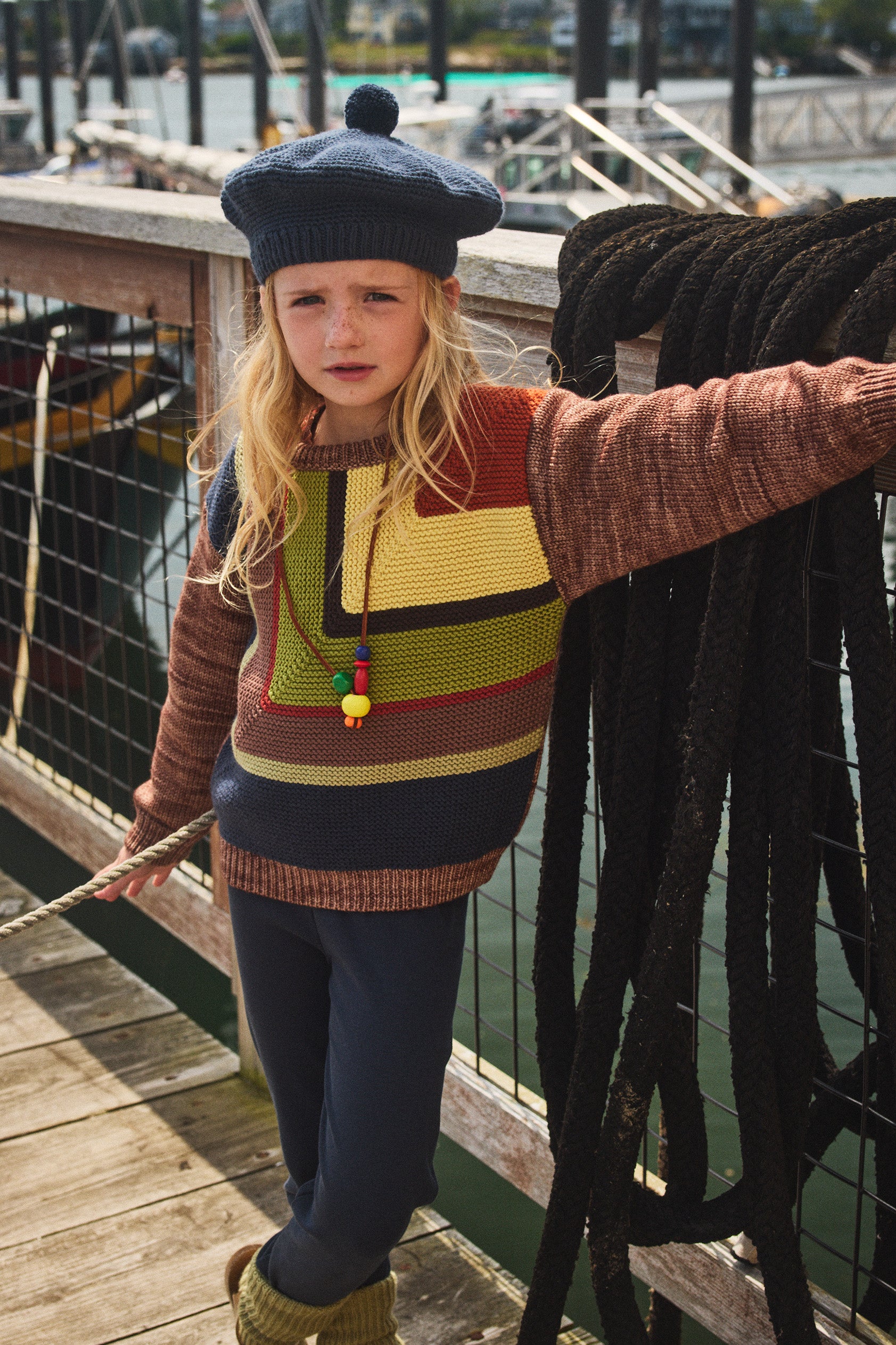 Crochet Beret – Misha & Puff