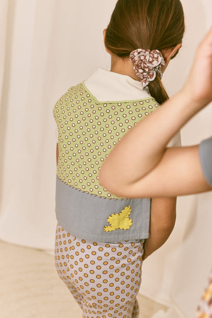 Flock Appliqué Vest