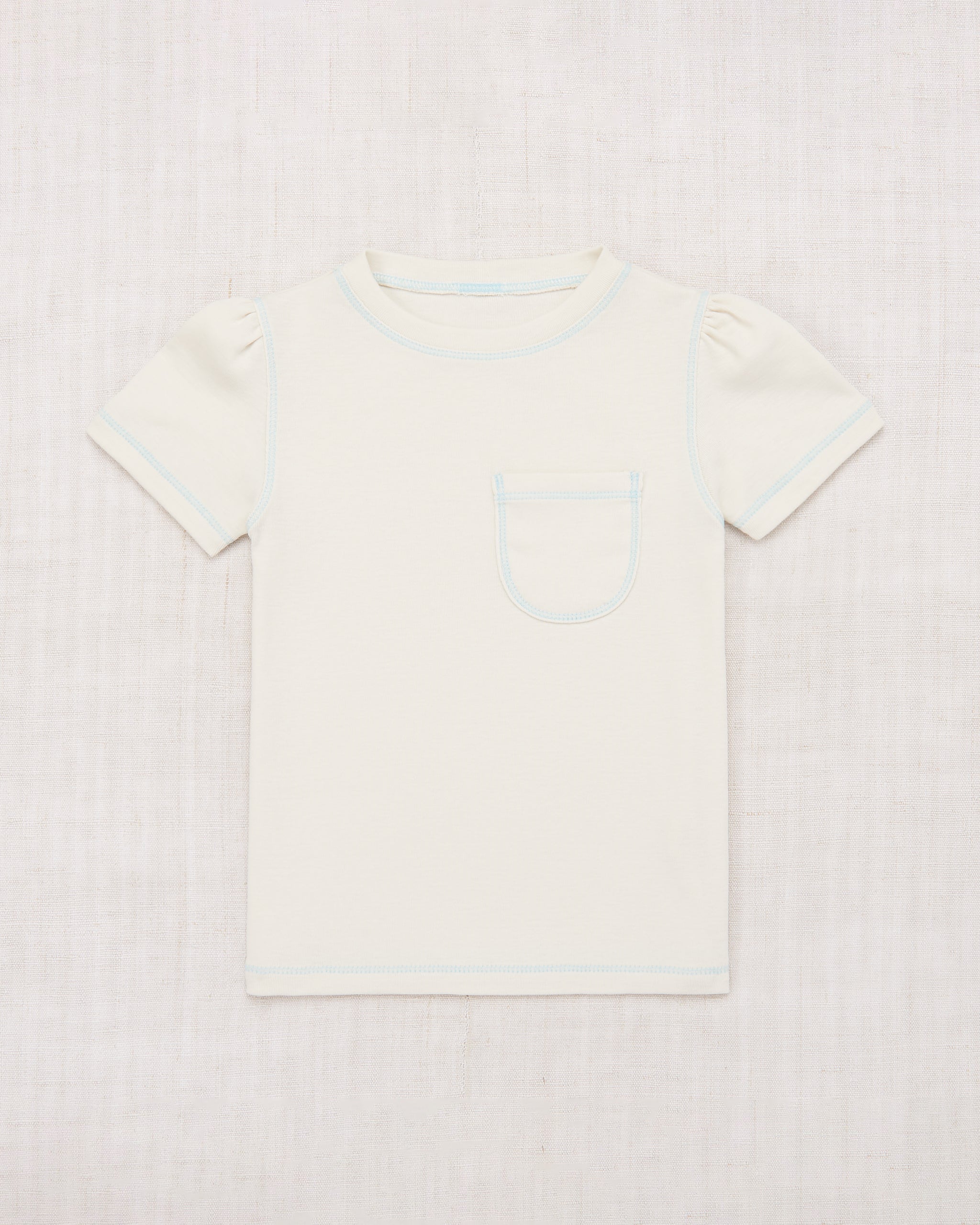 Puff Sleeve Pocket Tee