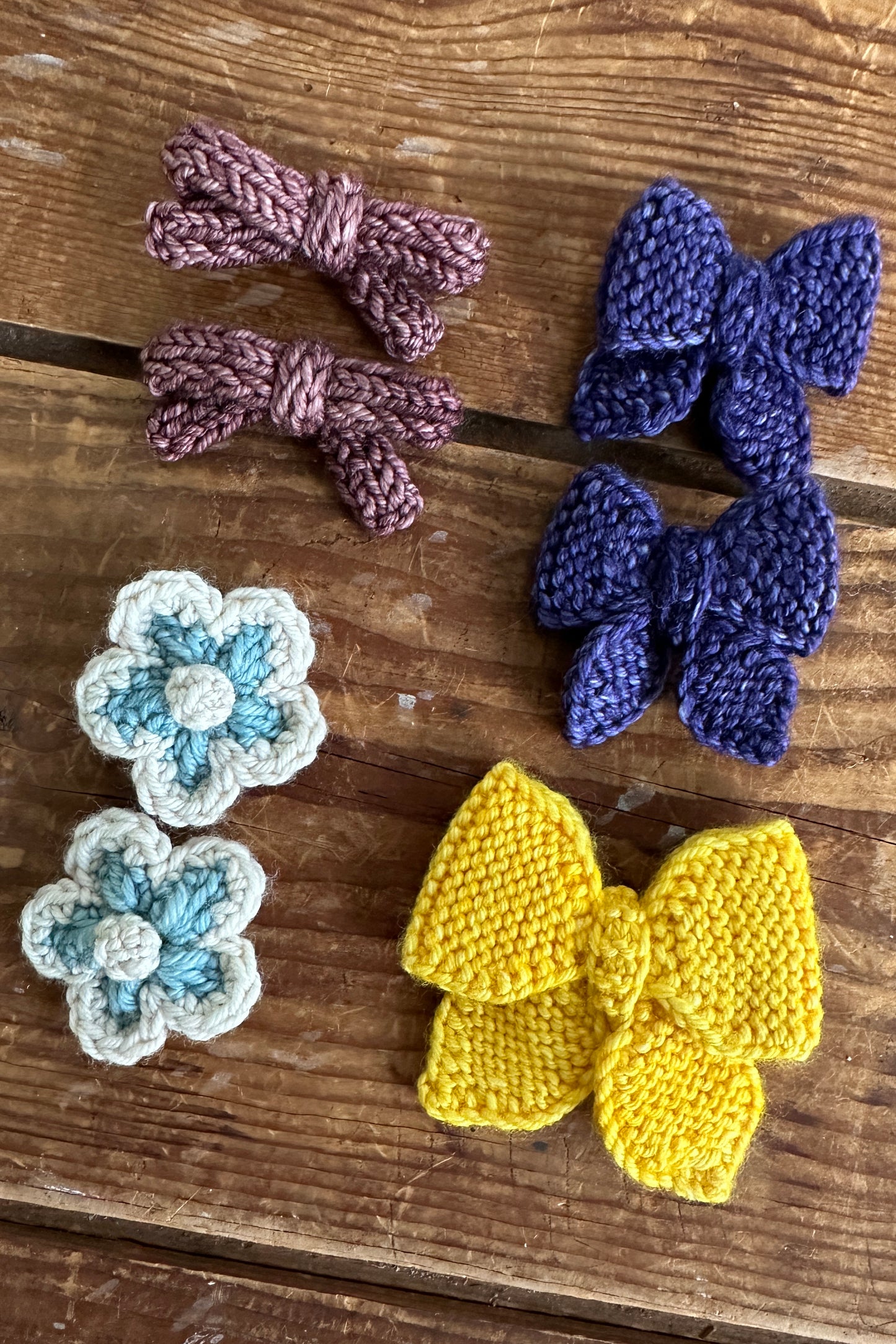 Medium Flower Clip Set