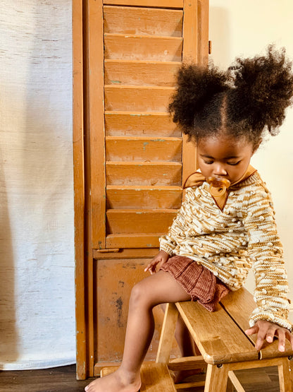 Digital Knitting Pattern - Kids Popcorn Sweater