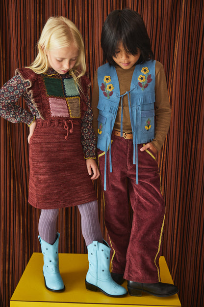 Ladder Square Pinafore