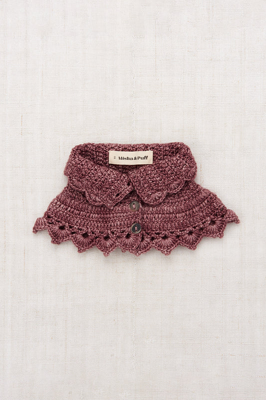 Crochet Button Collar