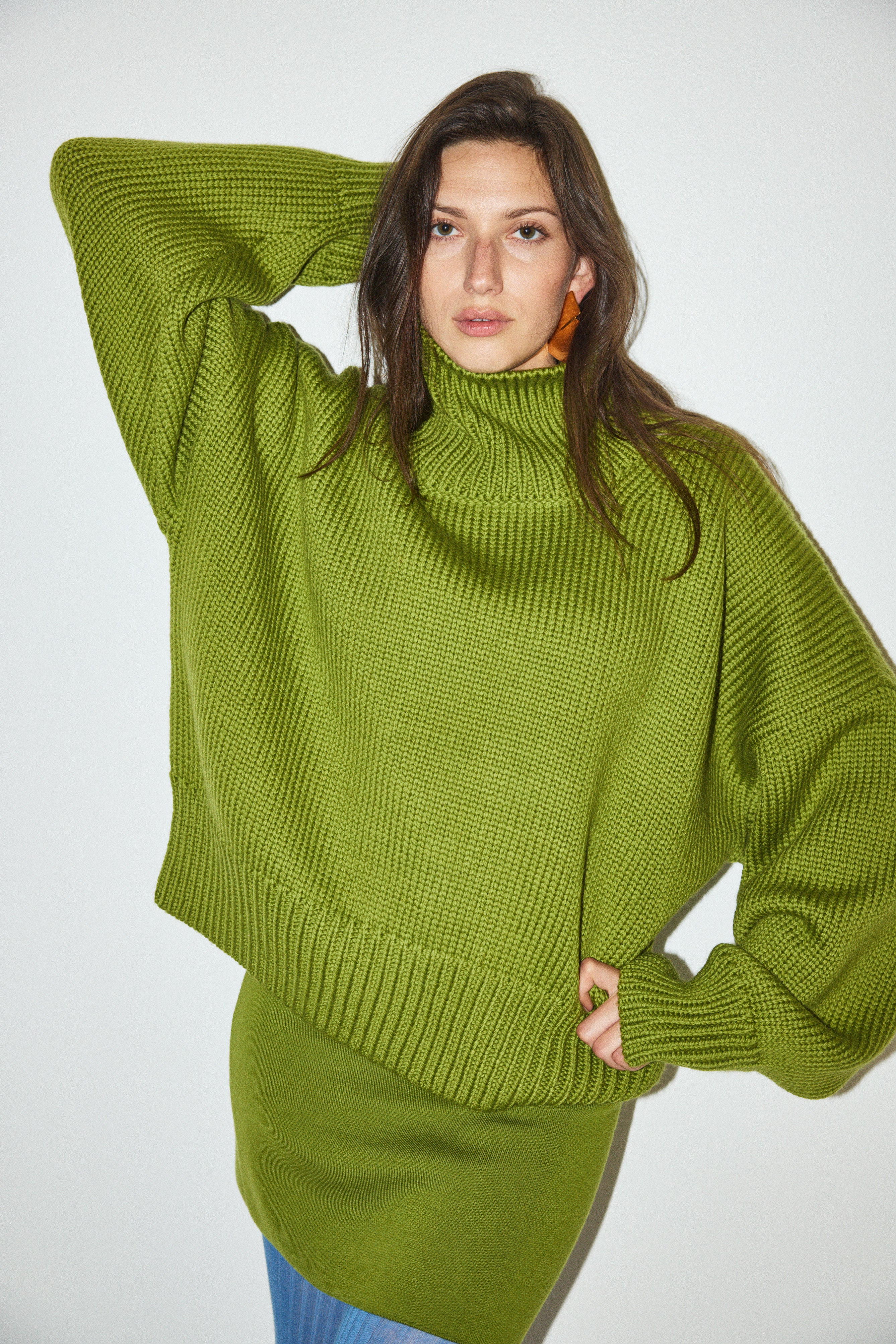 N.♡Misha&Puff LongSleeveVintageHenley Turtleneck Sweater – Misha & Puff