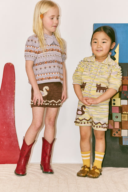 Swan Zig Zag Short