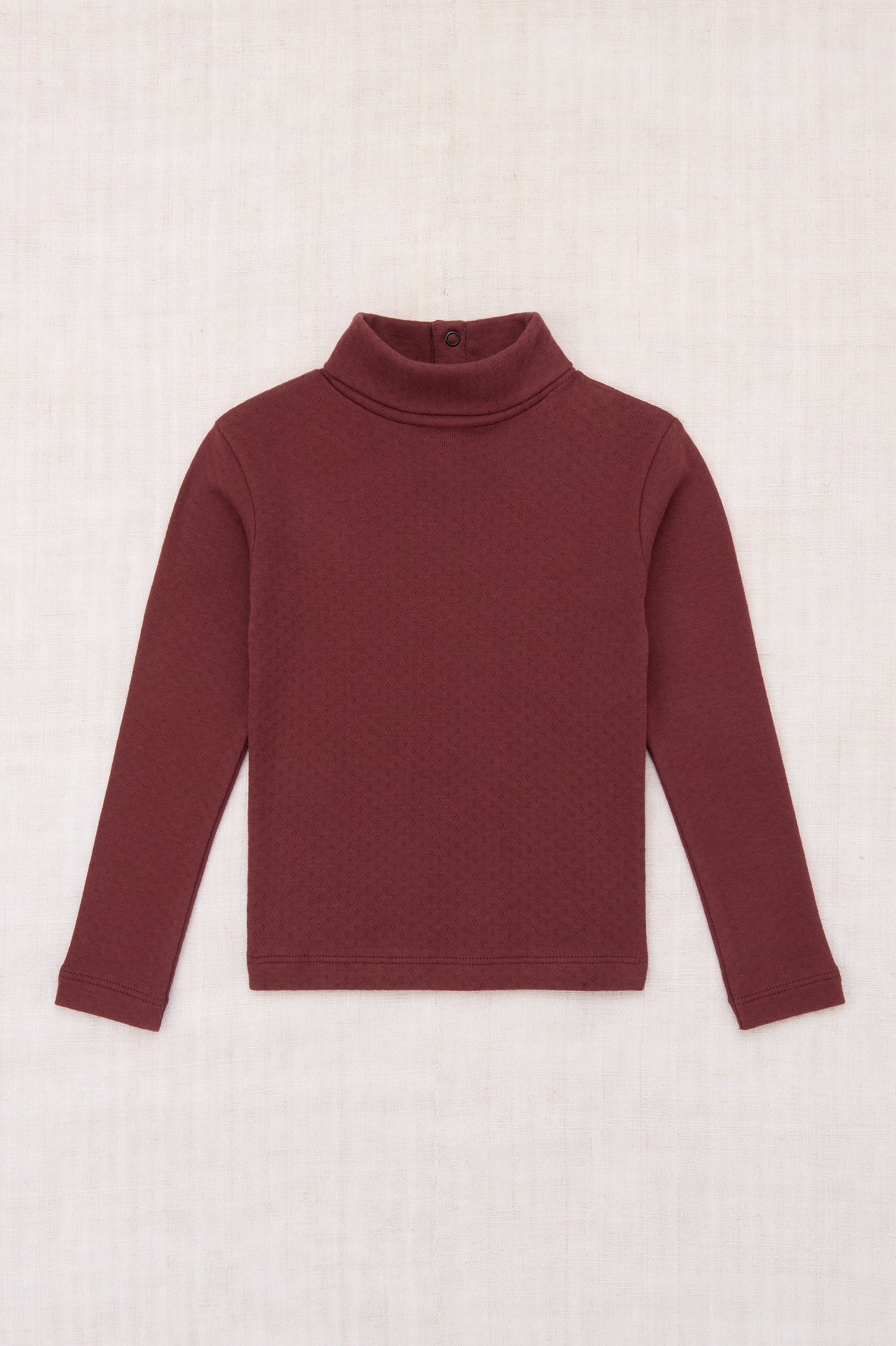 Pointelle Turtleneck