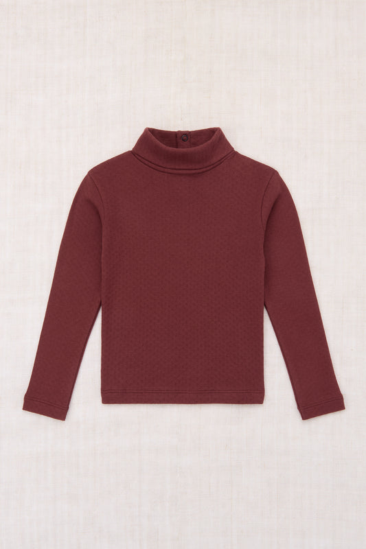 Pointelle Turtleneck