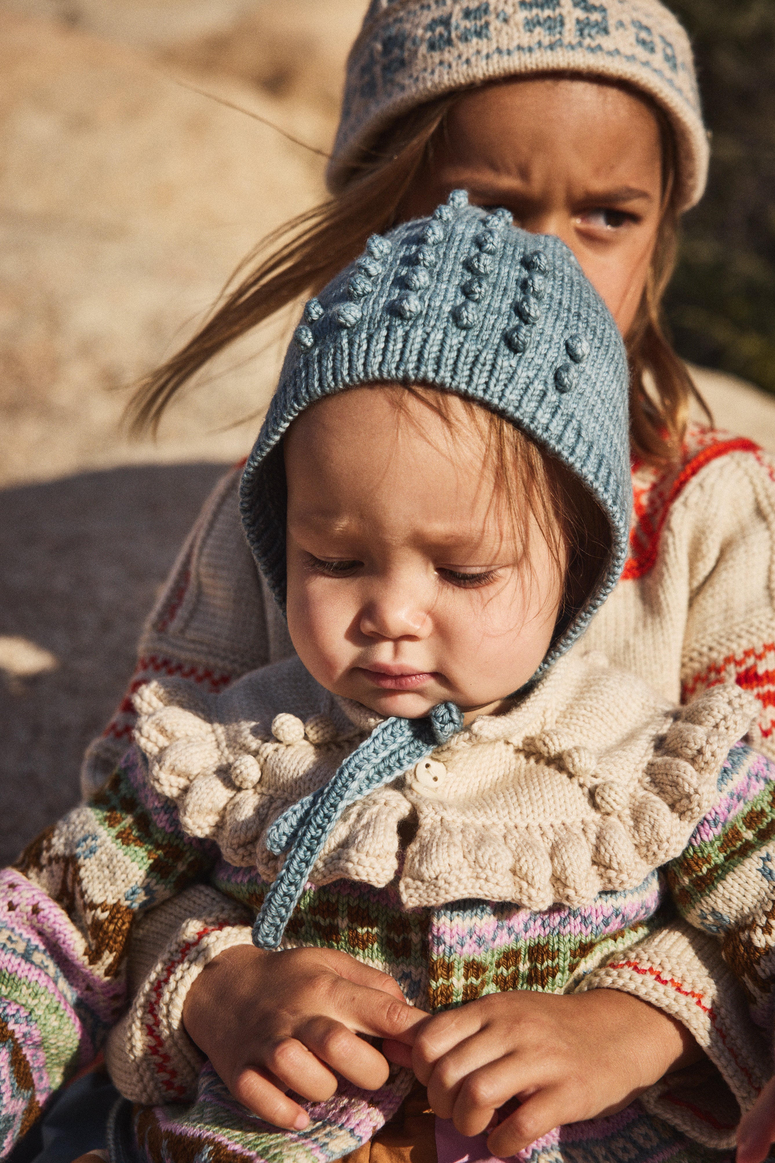 Baby Popcorn Bonnet – Misha & Puff