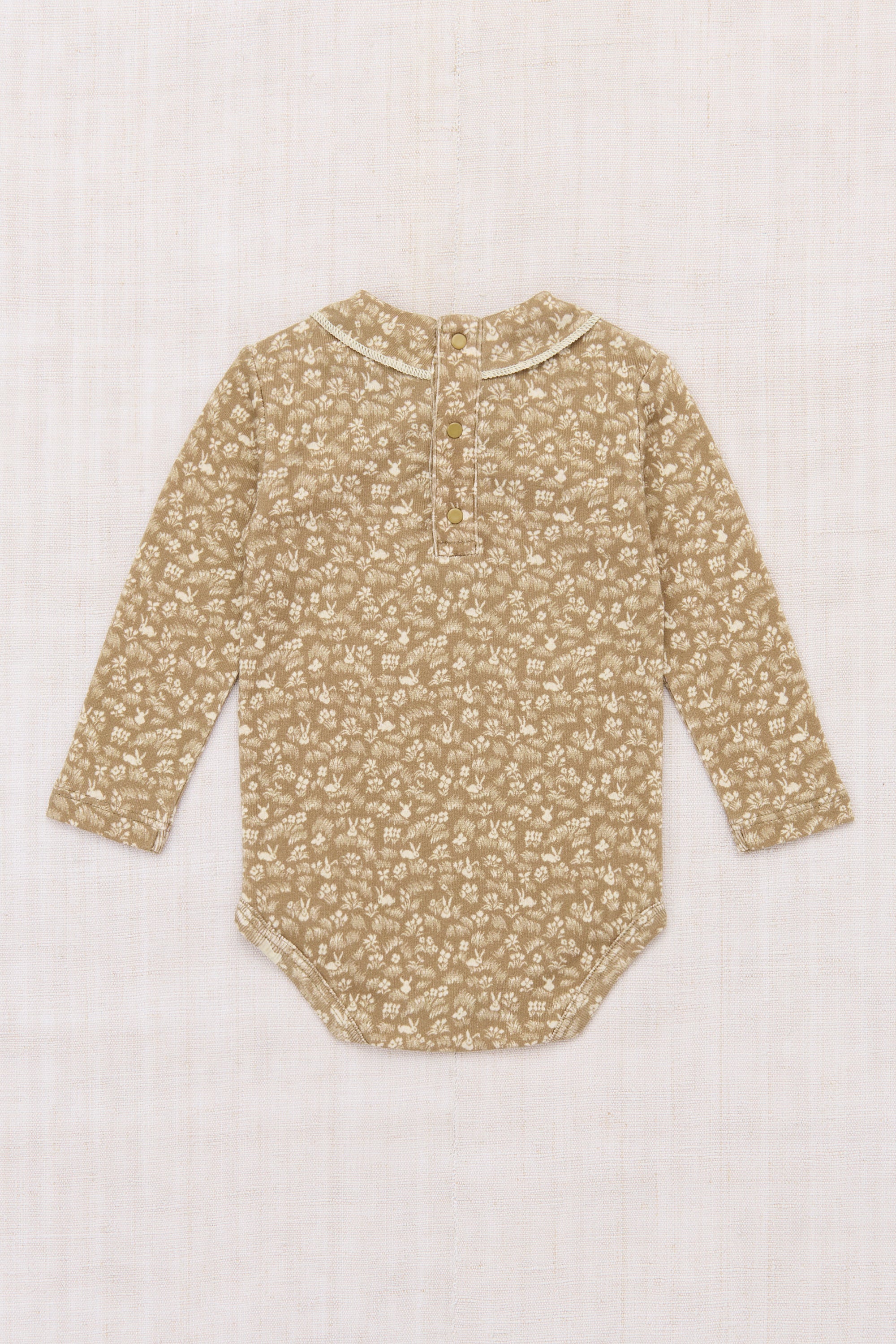 Baby Long Sleeve Scout Onesie – Misha & Puff