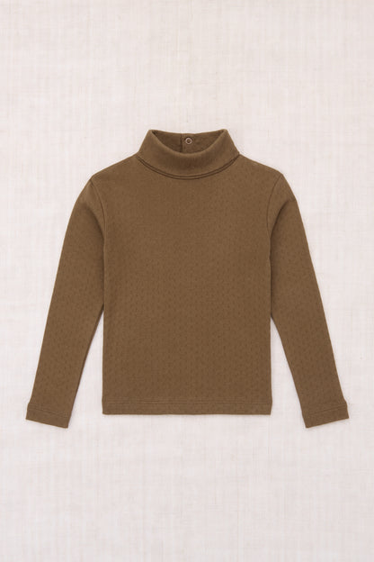 Pointelle Turtleneck