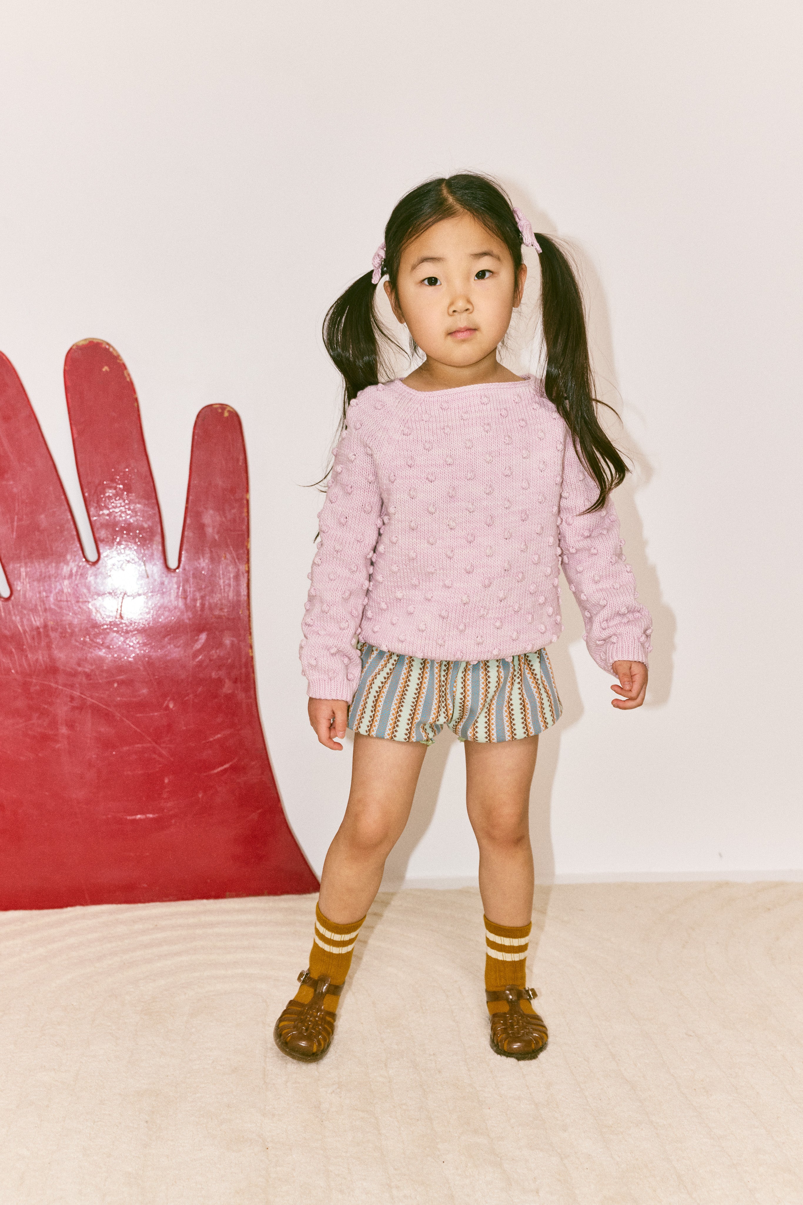 Summer Popcorn Sweater – Misha & Puff