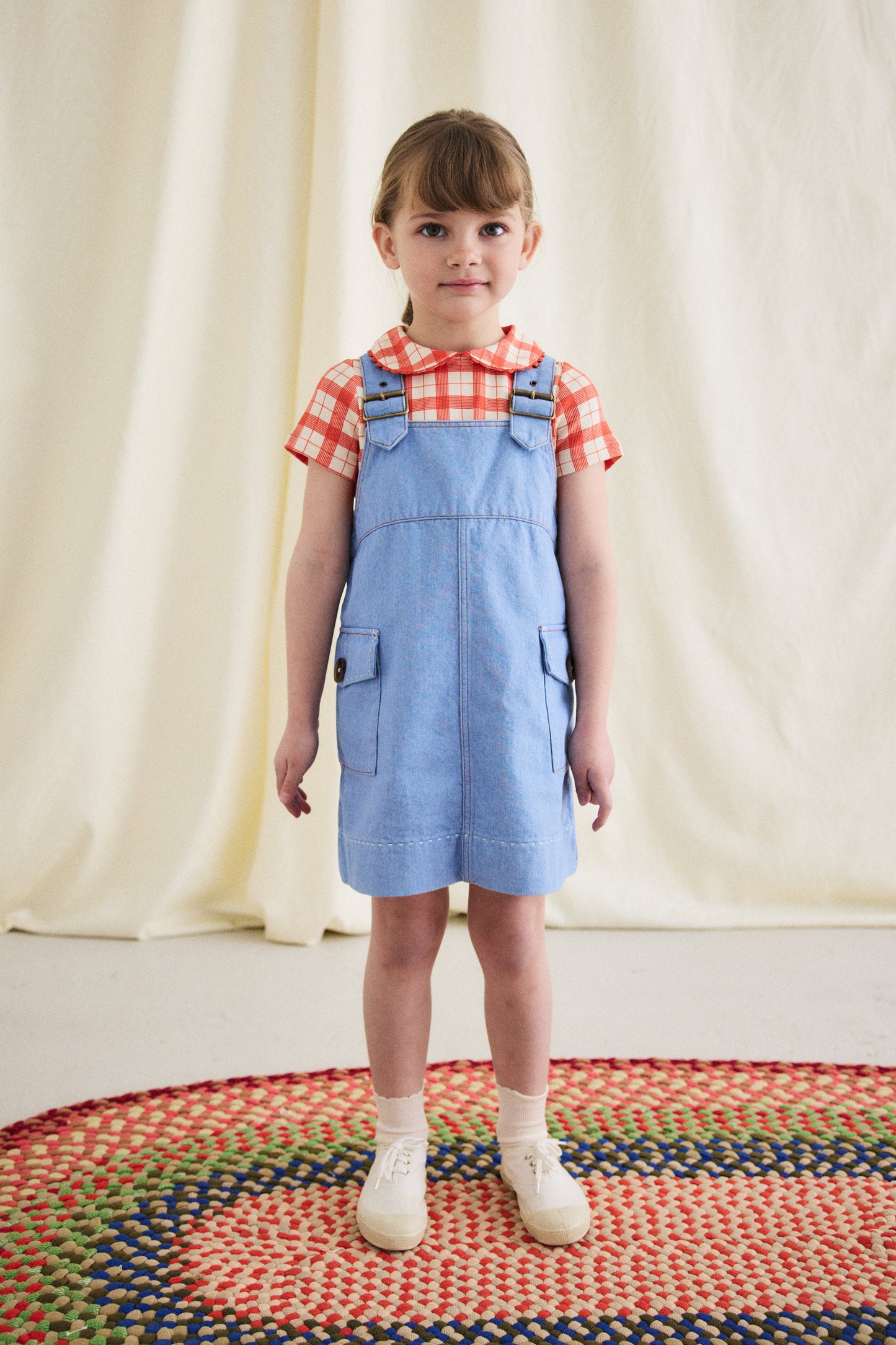 Buckle Jumper Dress – Misha & Puff