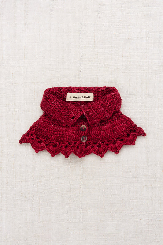 Crochet Button Collar