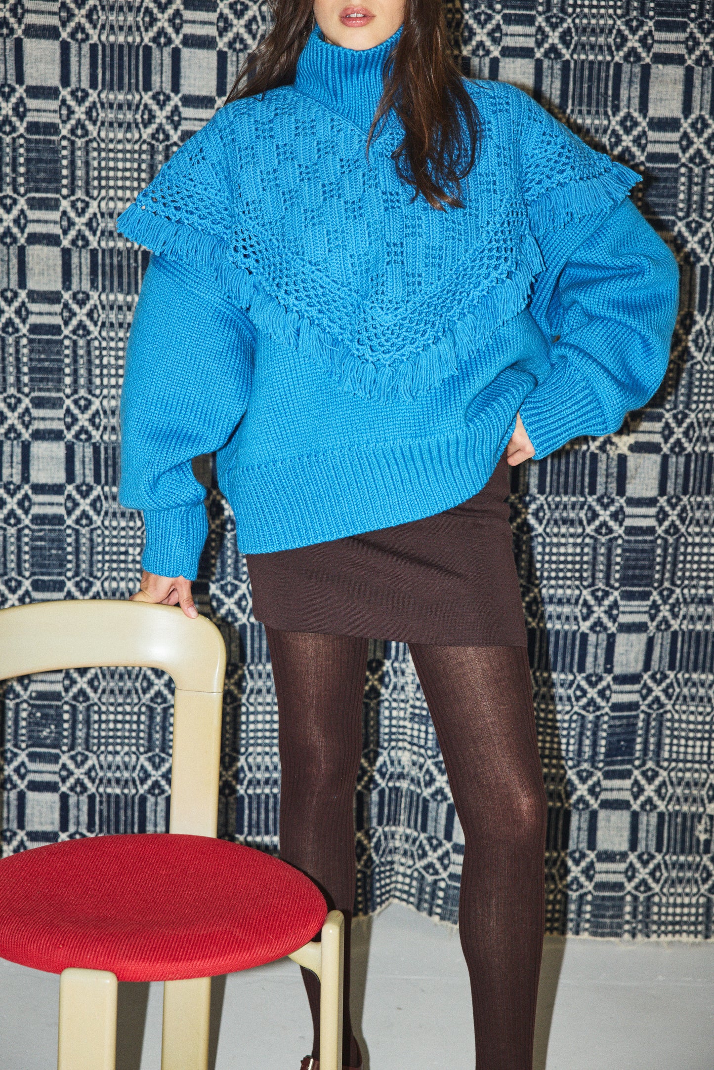 Lattice Crochet Capelet