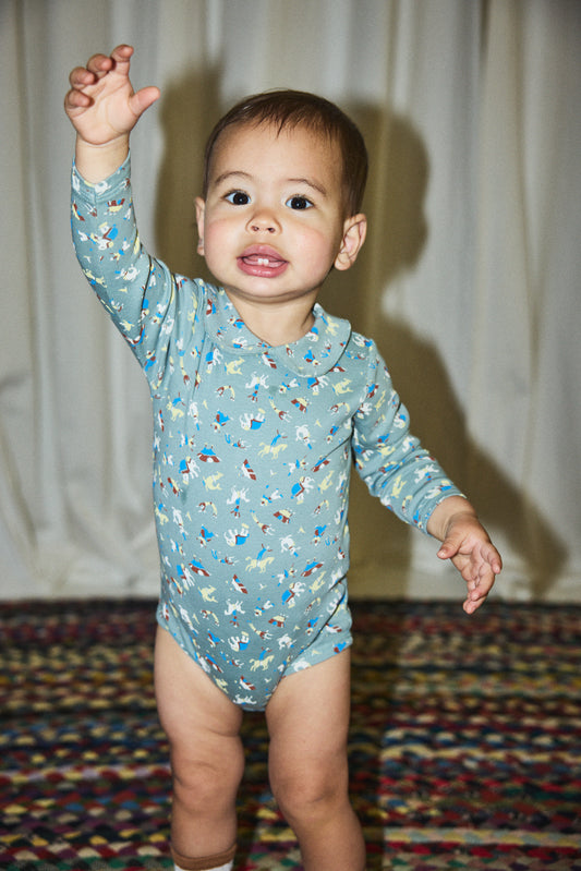 Baby Petit Collar Onesie