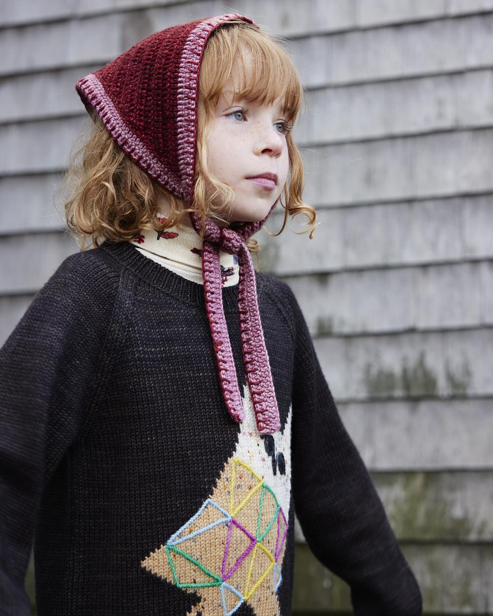 misha and puff Crochet Kerchief-