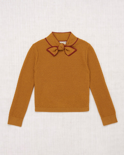 Bow Scout Sweater - Misha & Puff
