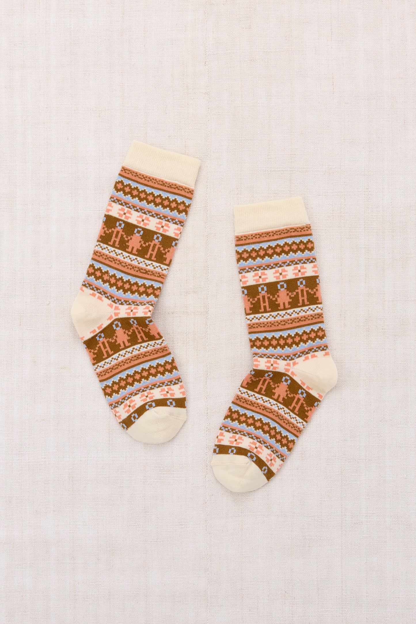 People Fair Isle Ankle Sock