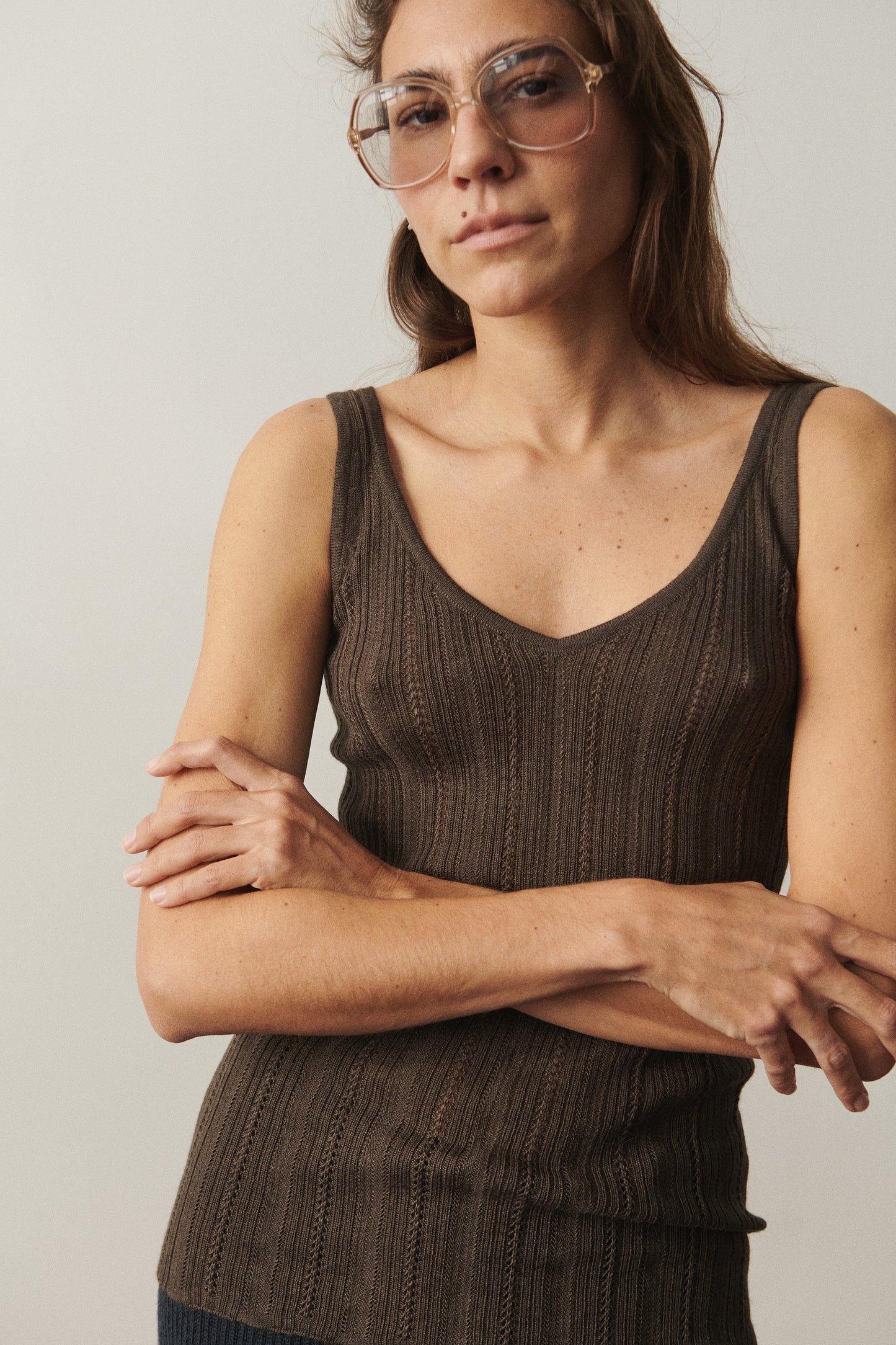 Fluted Lace Anjes Cami