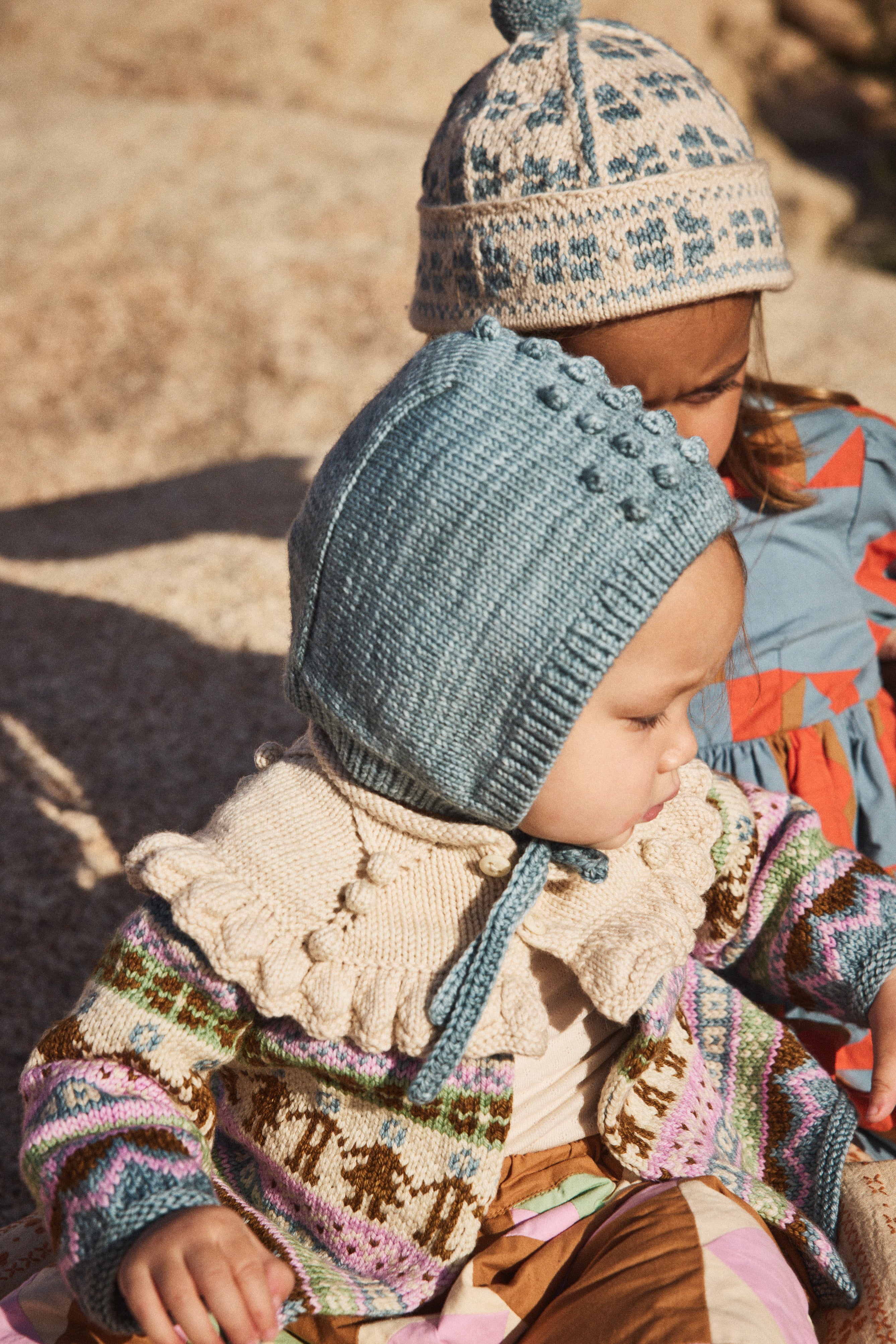 Baby Popcorn Bonnet – Misha & Puff
