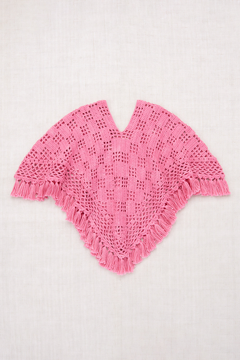 Lattice Crochet Poncho