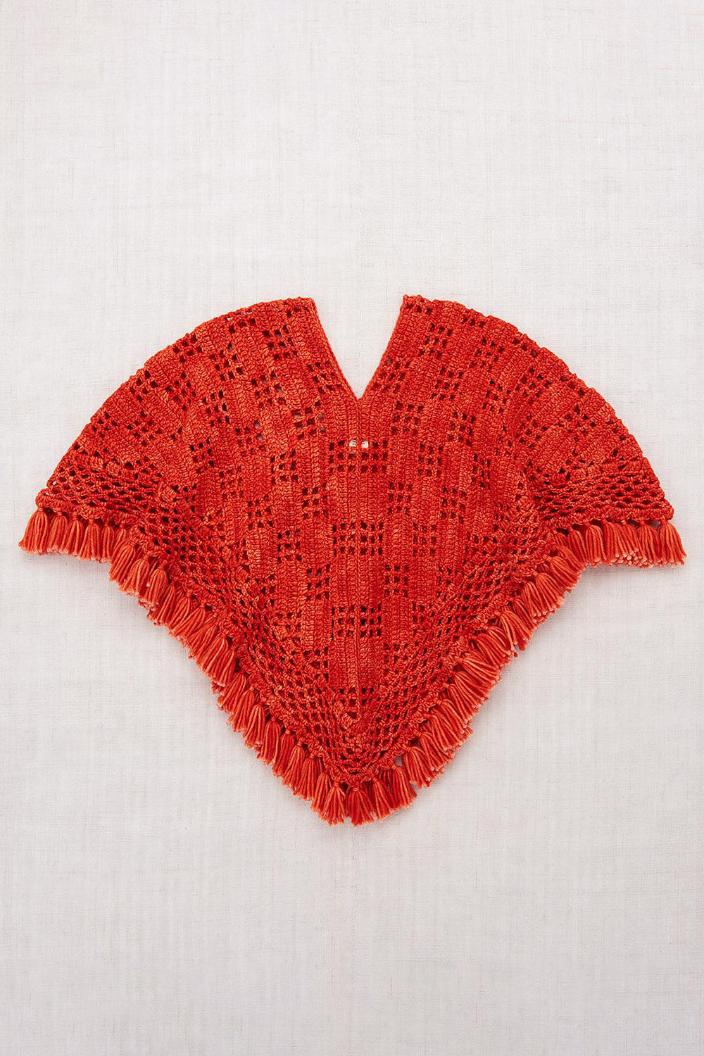 Lattice Crochet Poncho