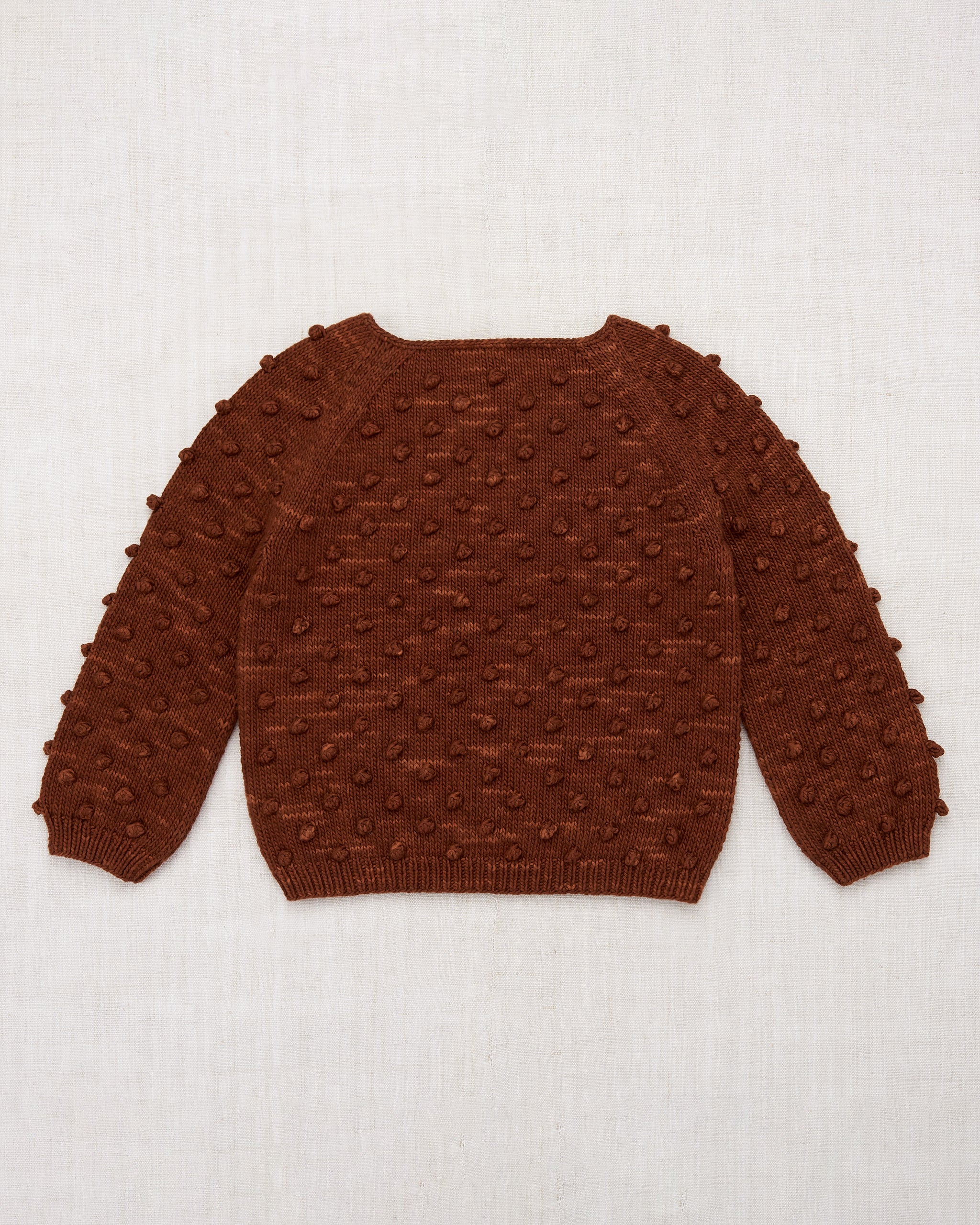 ミーシャアンドパフ popcorn sweater coral-