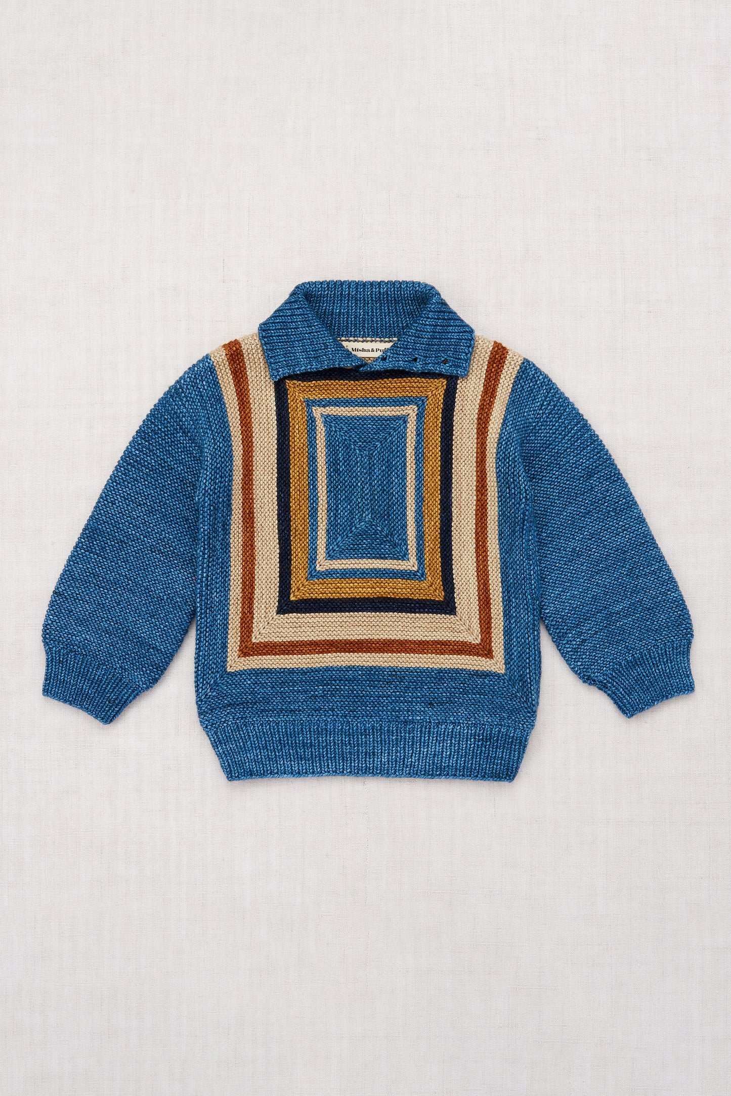 Log Cabin Sweater