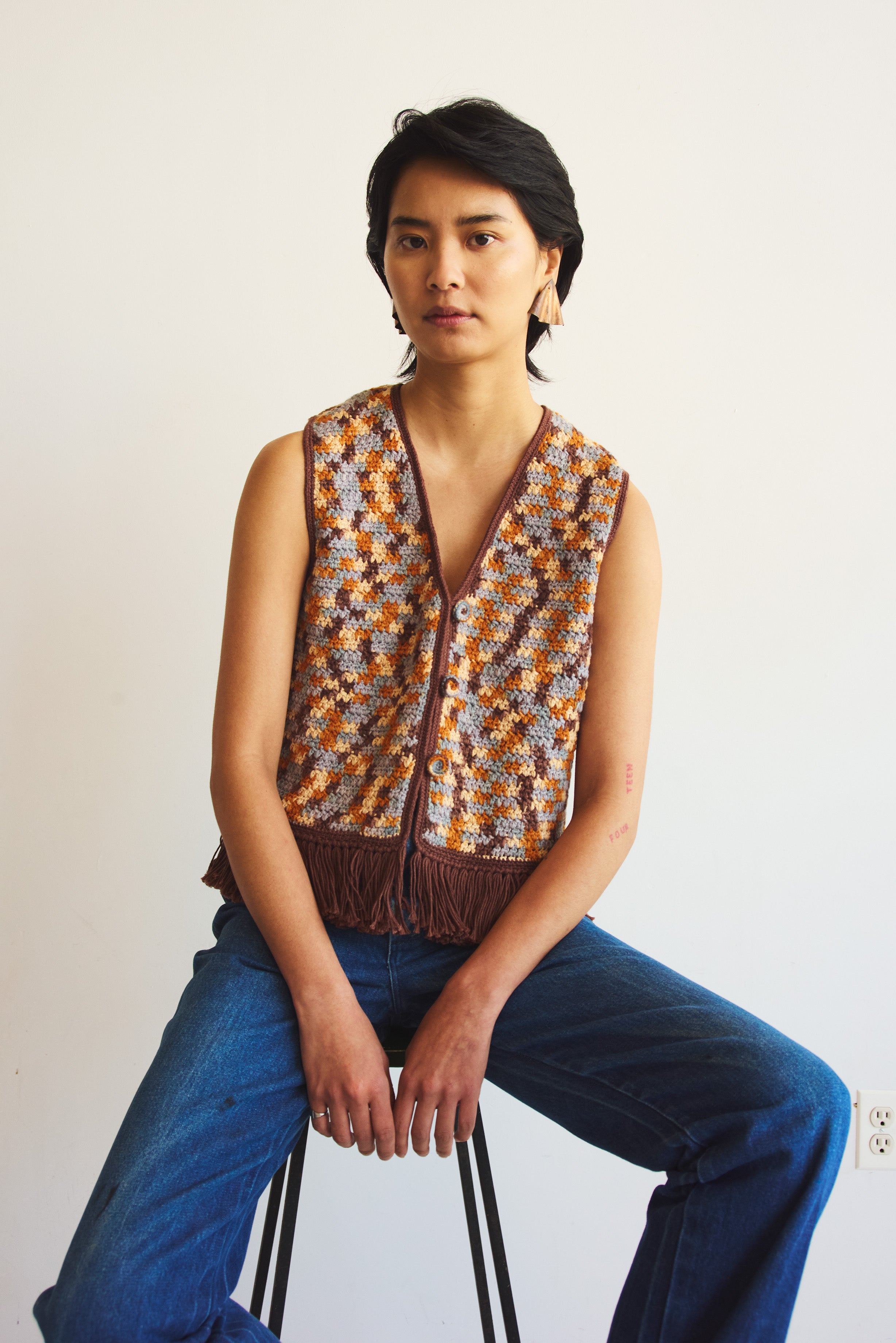 Crochet Canyon Vest – Misha & Puff