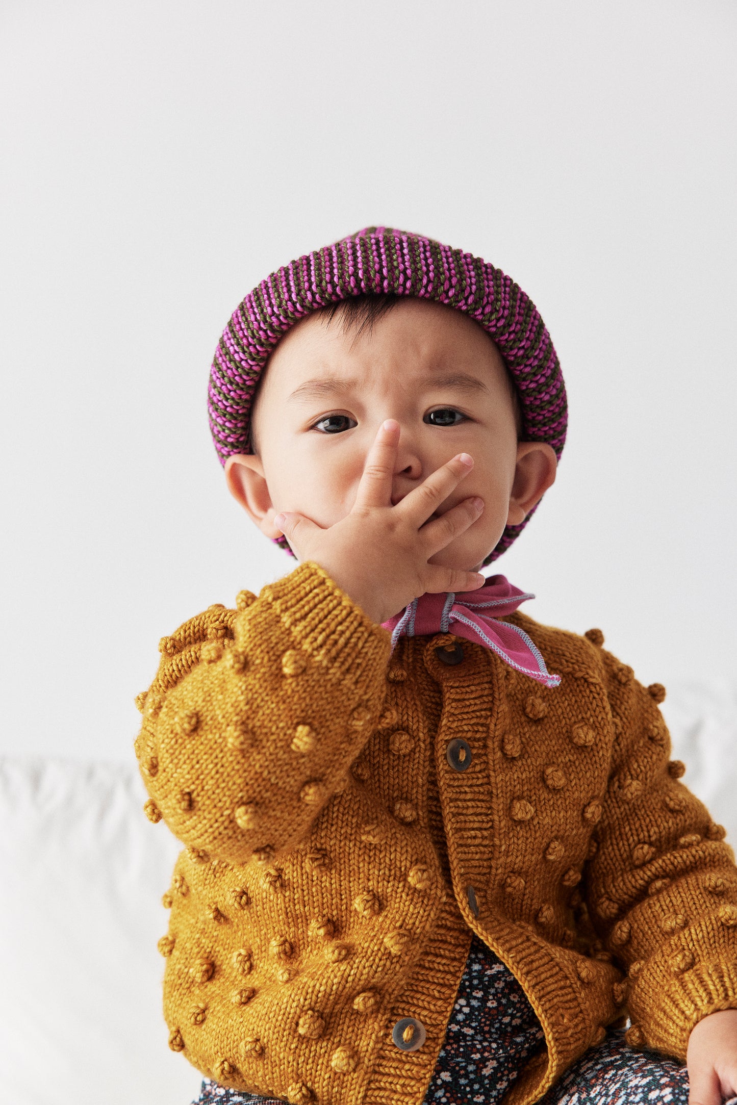 Digital Knitting Pattern - Kids Popcorn Cardigan