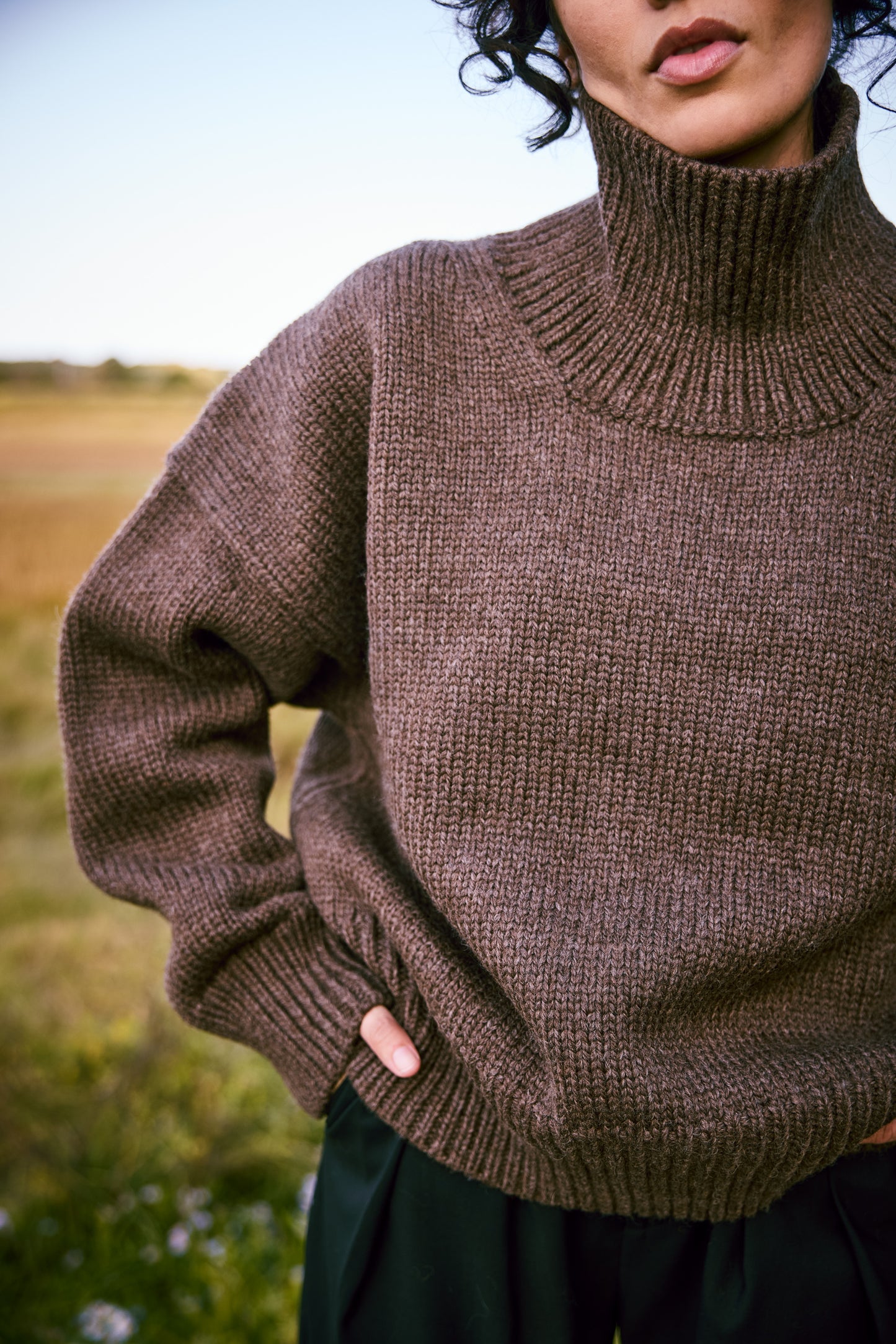 Adult Turtleneck Sweater