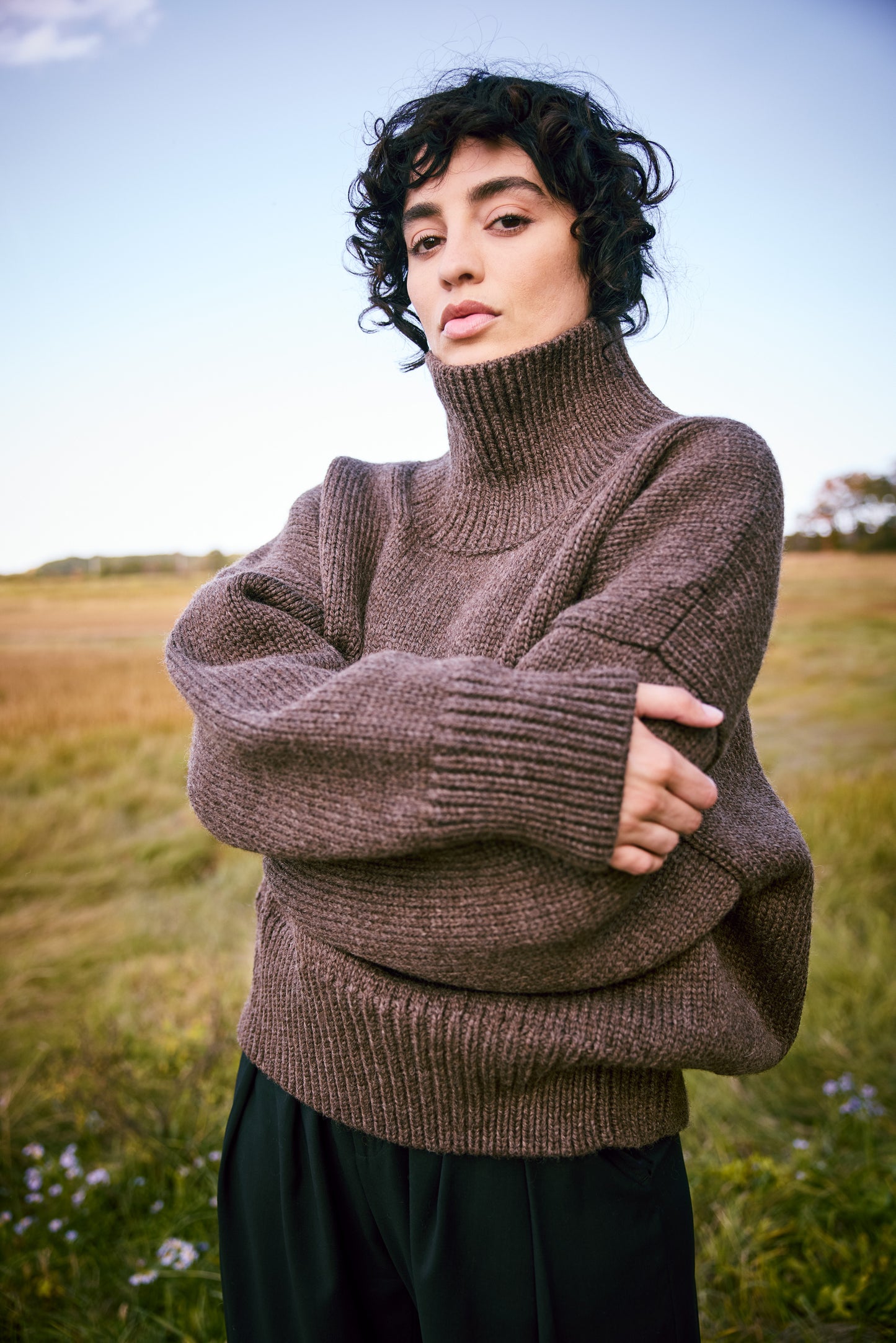 Adult Turtleneck Sweater