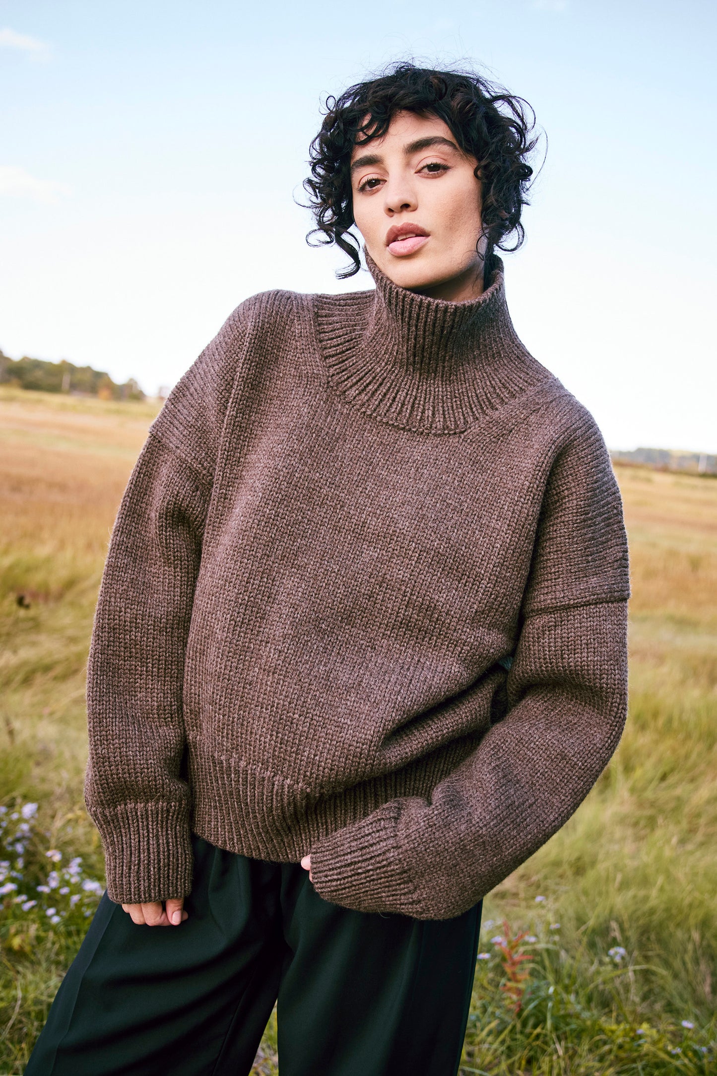 Adult Turtleneck Sweater